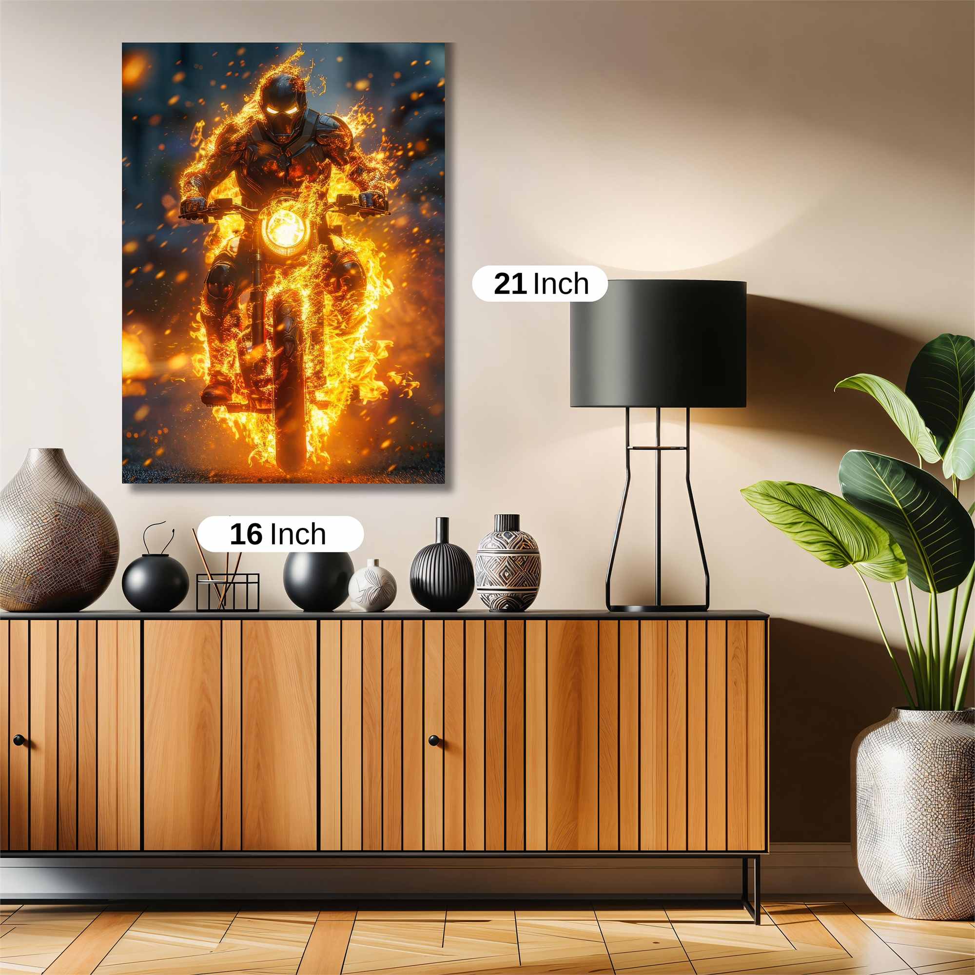 Ghost Rider: Inferno Safe Wall Magnetic / M