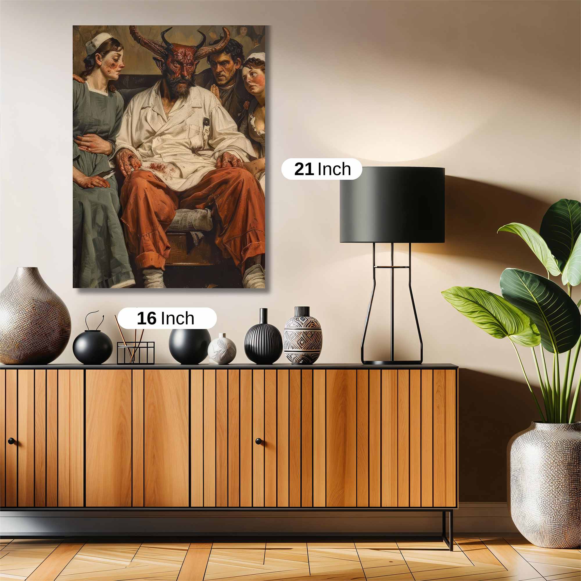 Devilish Despair Safe Wall Magnetic / M