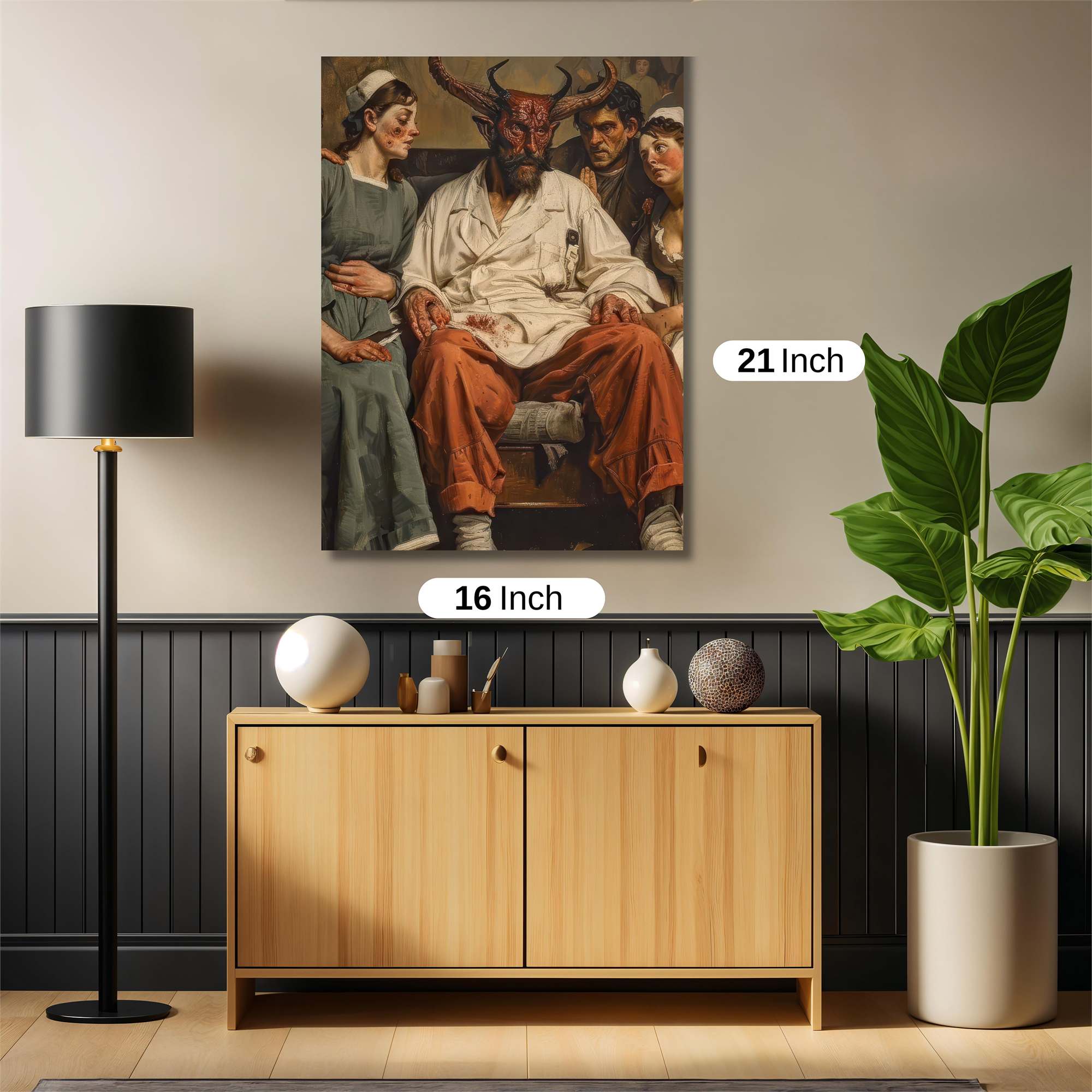 Devilish Despair Safe Wall Magnetic / M