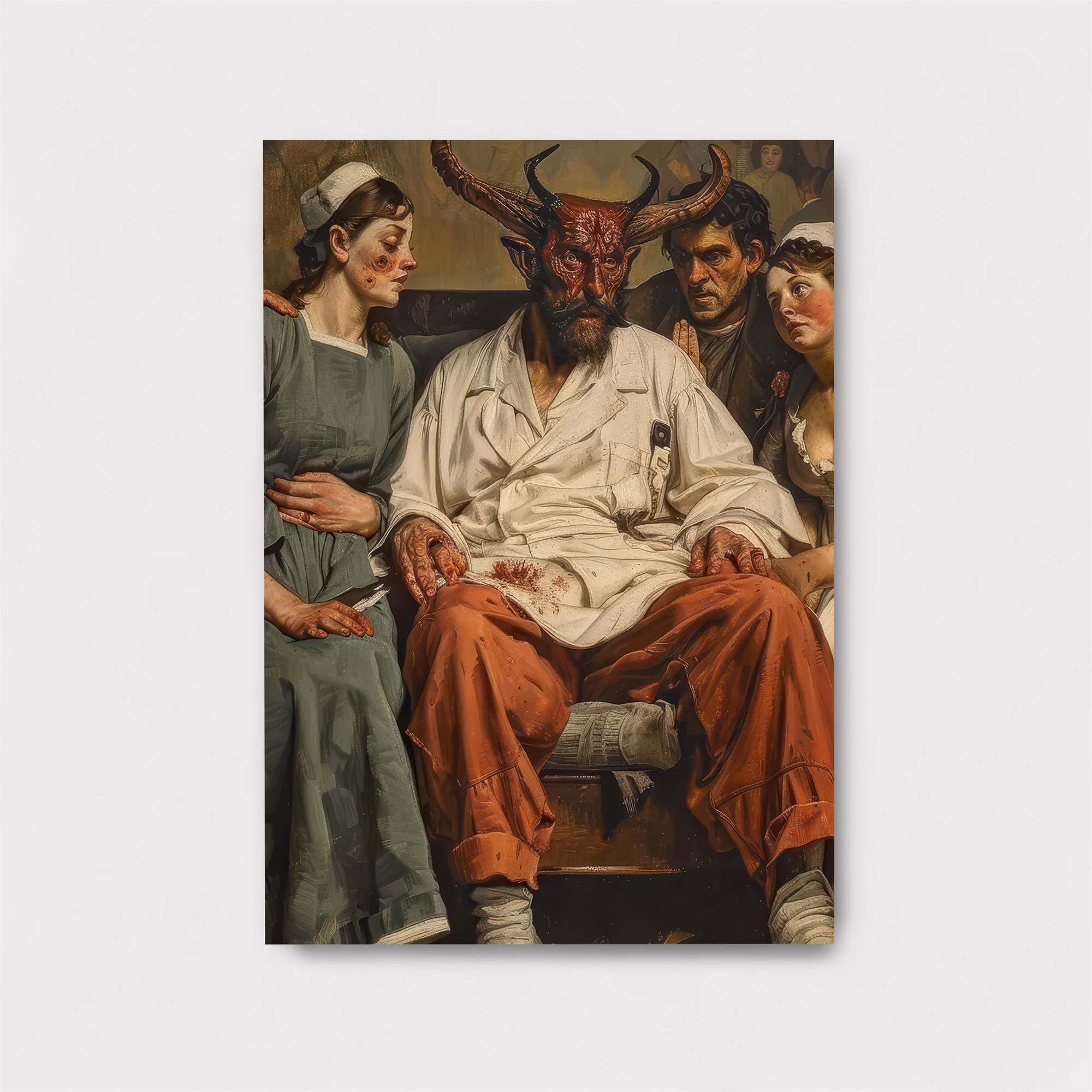 Devilish Despair Safe Wall Magnetic / M