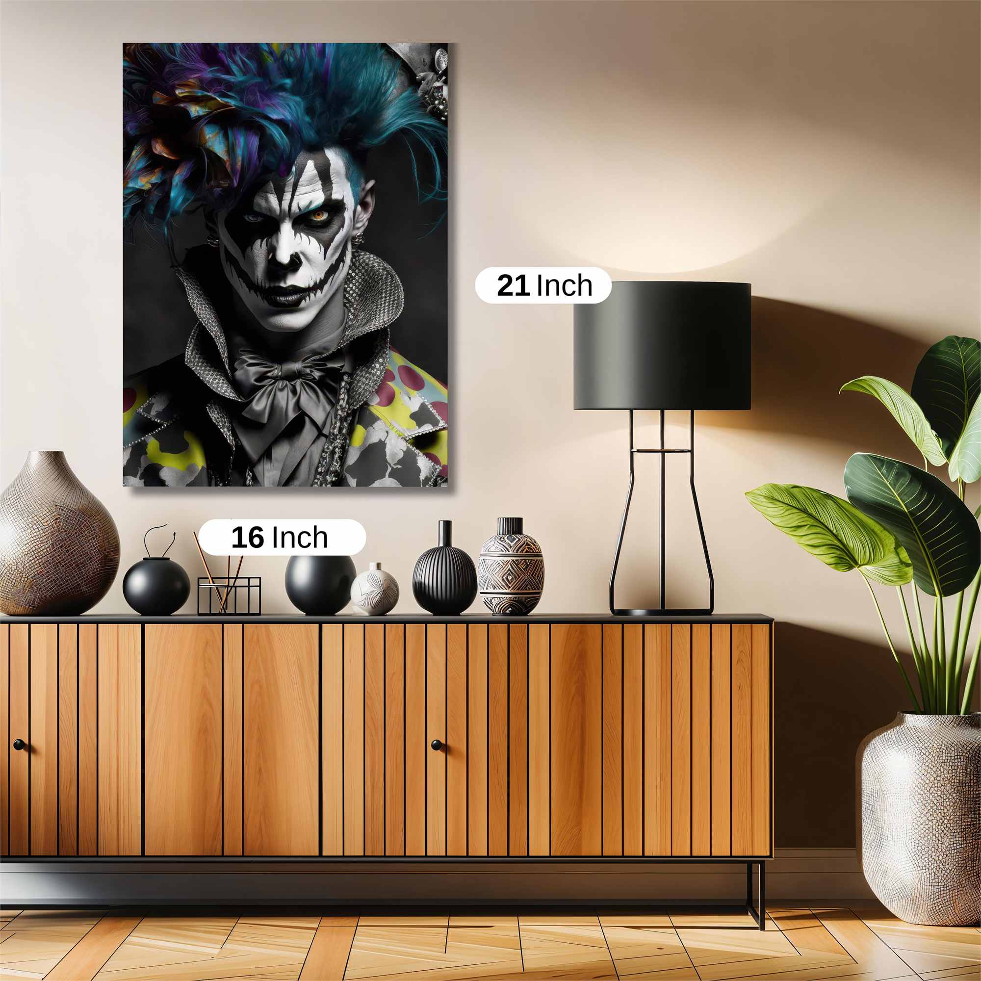 Clownish Chaos Safe Wall Magnetic / M