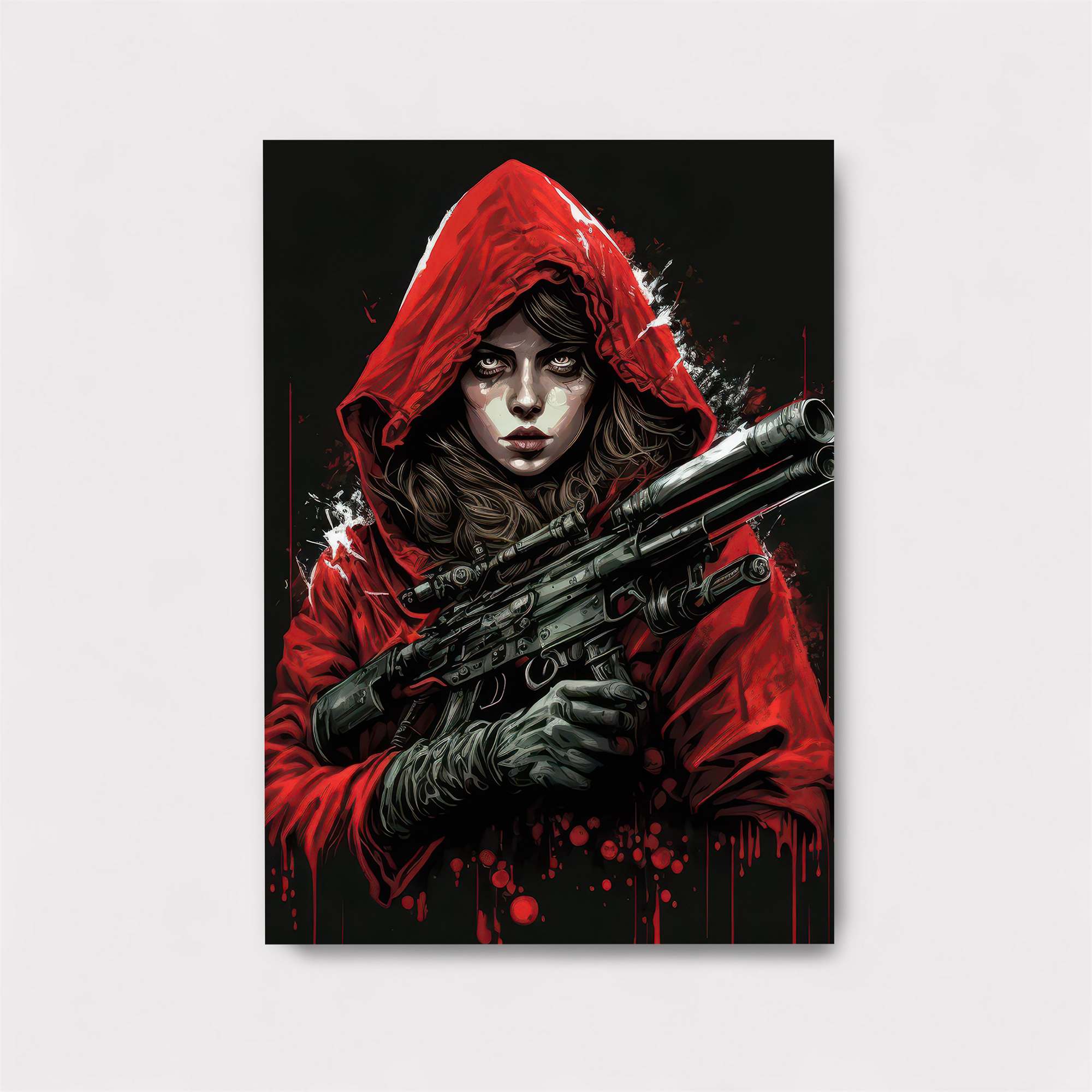 Red Vengeance Safe Wall Magnetic / M