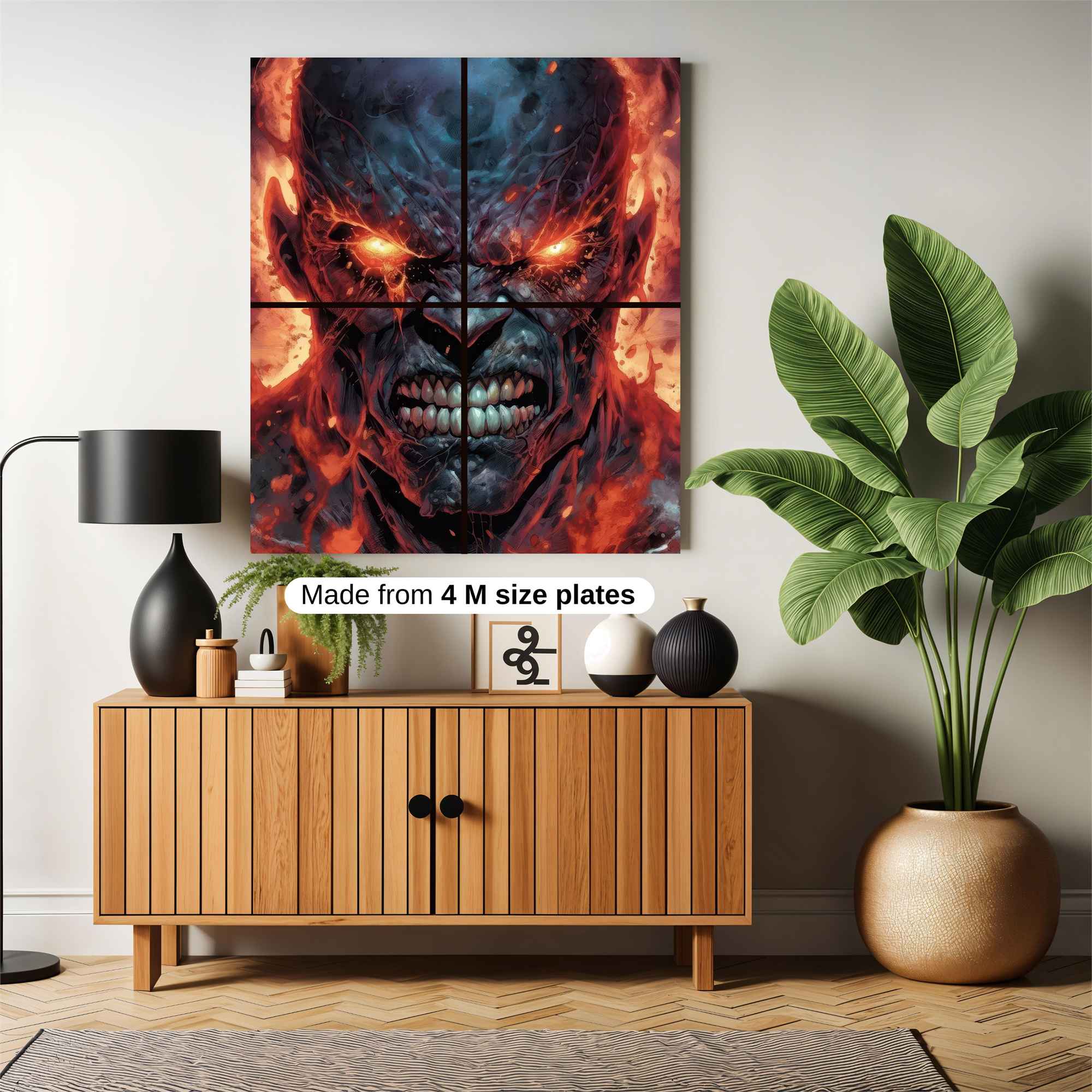 Darkseid Inferno Safe Wall Magnetic / M