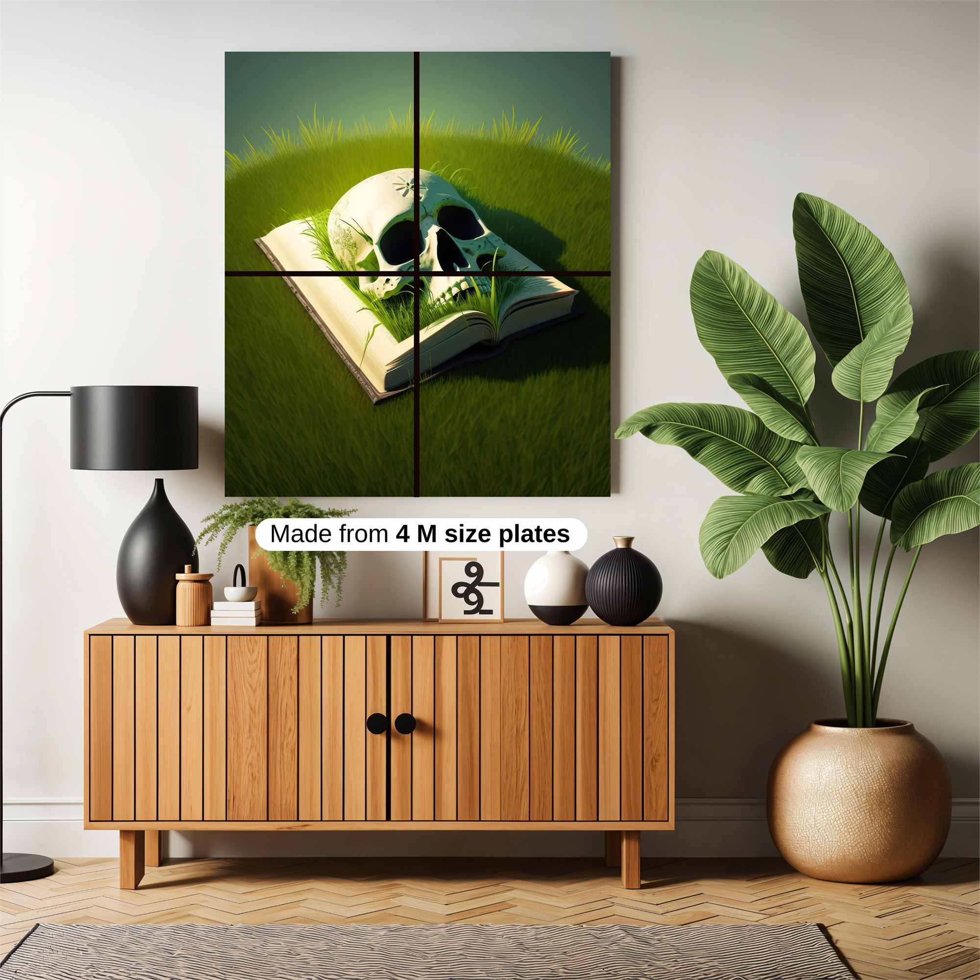 Skull Whisper Safe Wall Magnetic / M