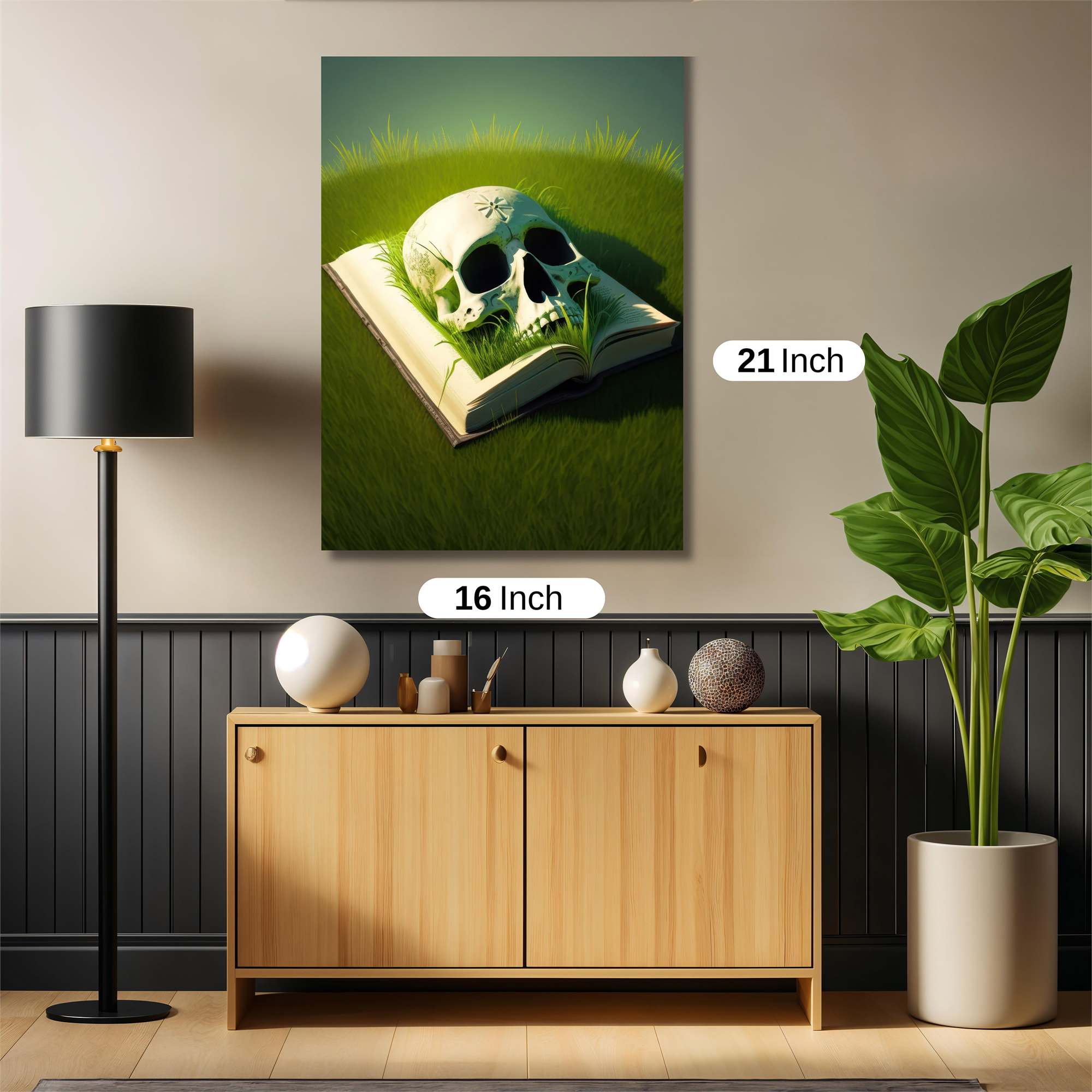 Skull Whisper Safe Wall Magnetic / M