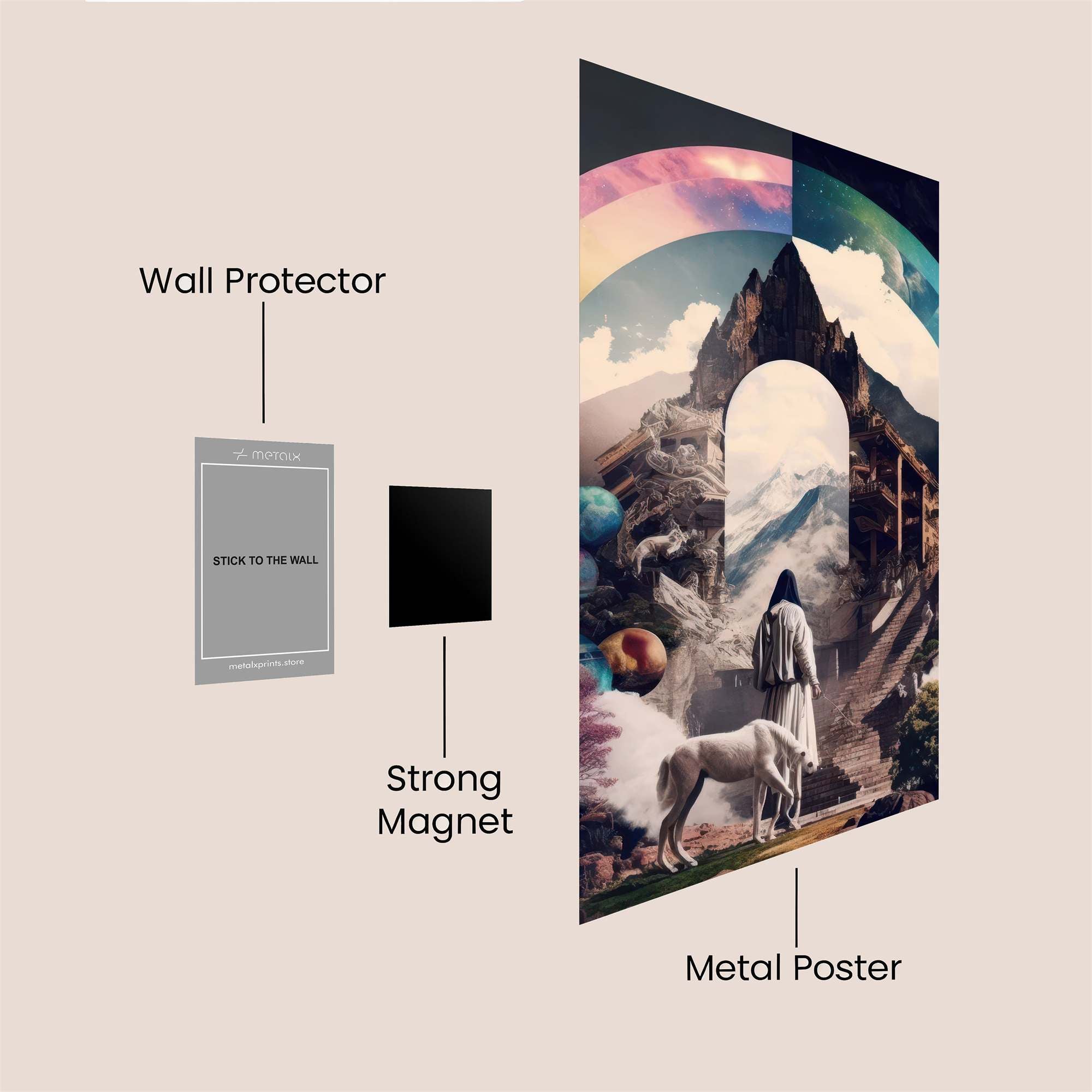 Portal Serenity Safe Wall Magnetic / M