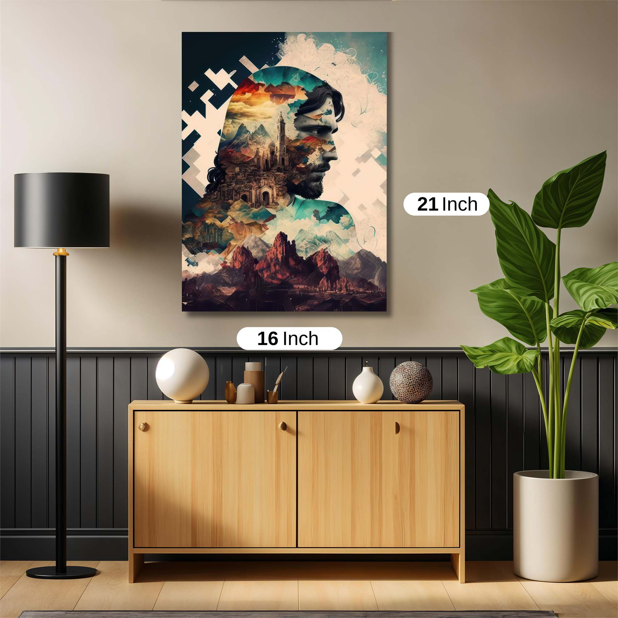 Gandalf Dreamscape Safe Wall Magnetic / M