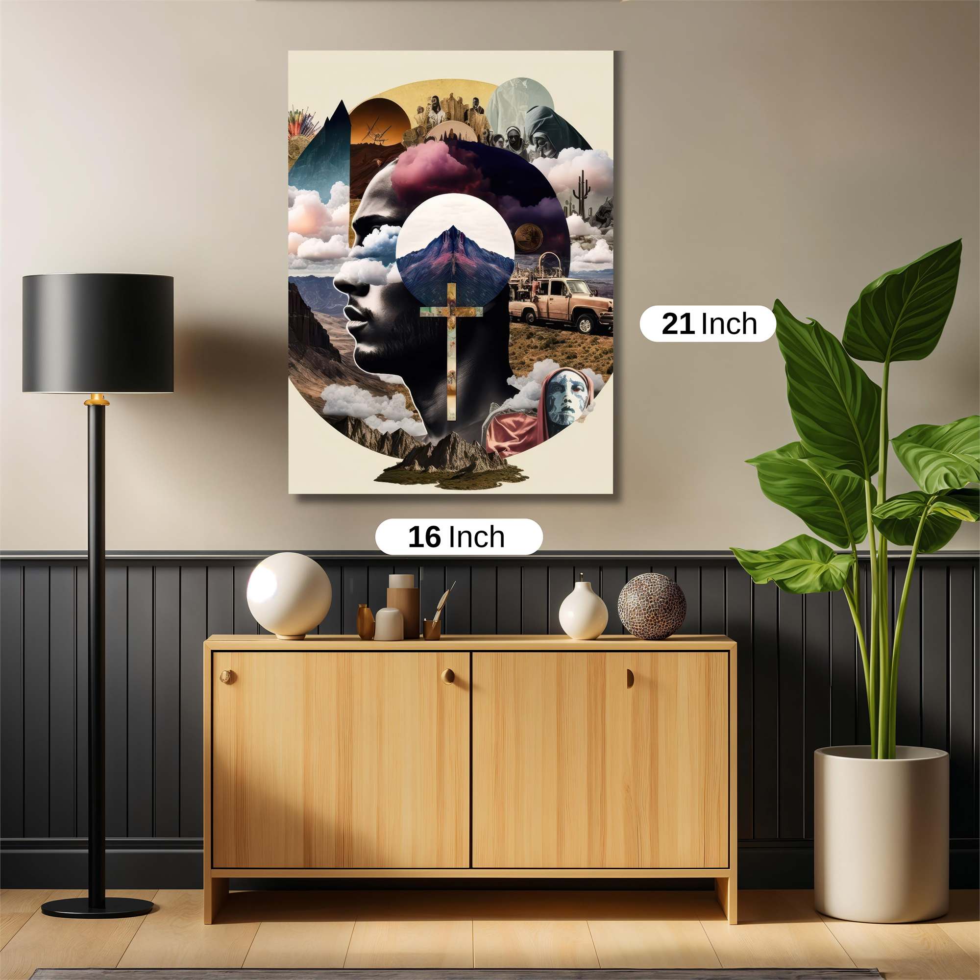 Faithful Journey Safe Wall Magnetic / M