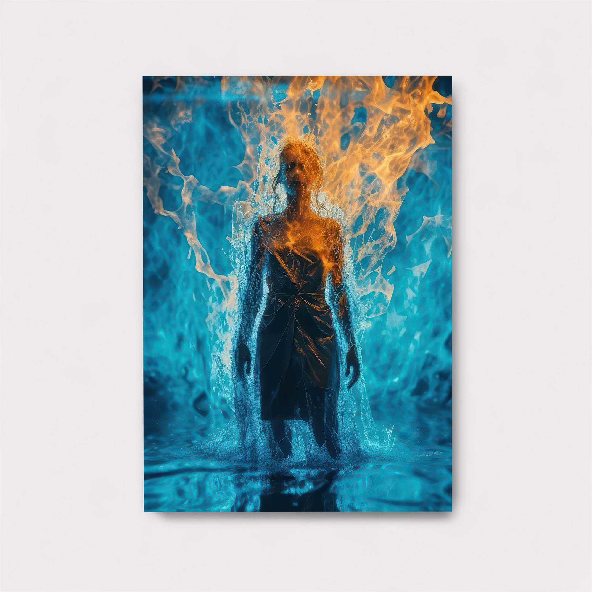 Flame Embrace Safe Wall Magnetic / M