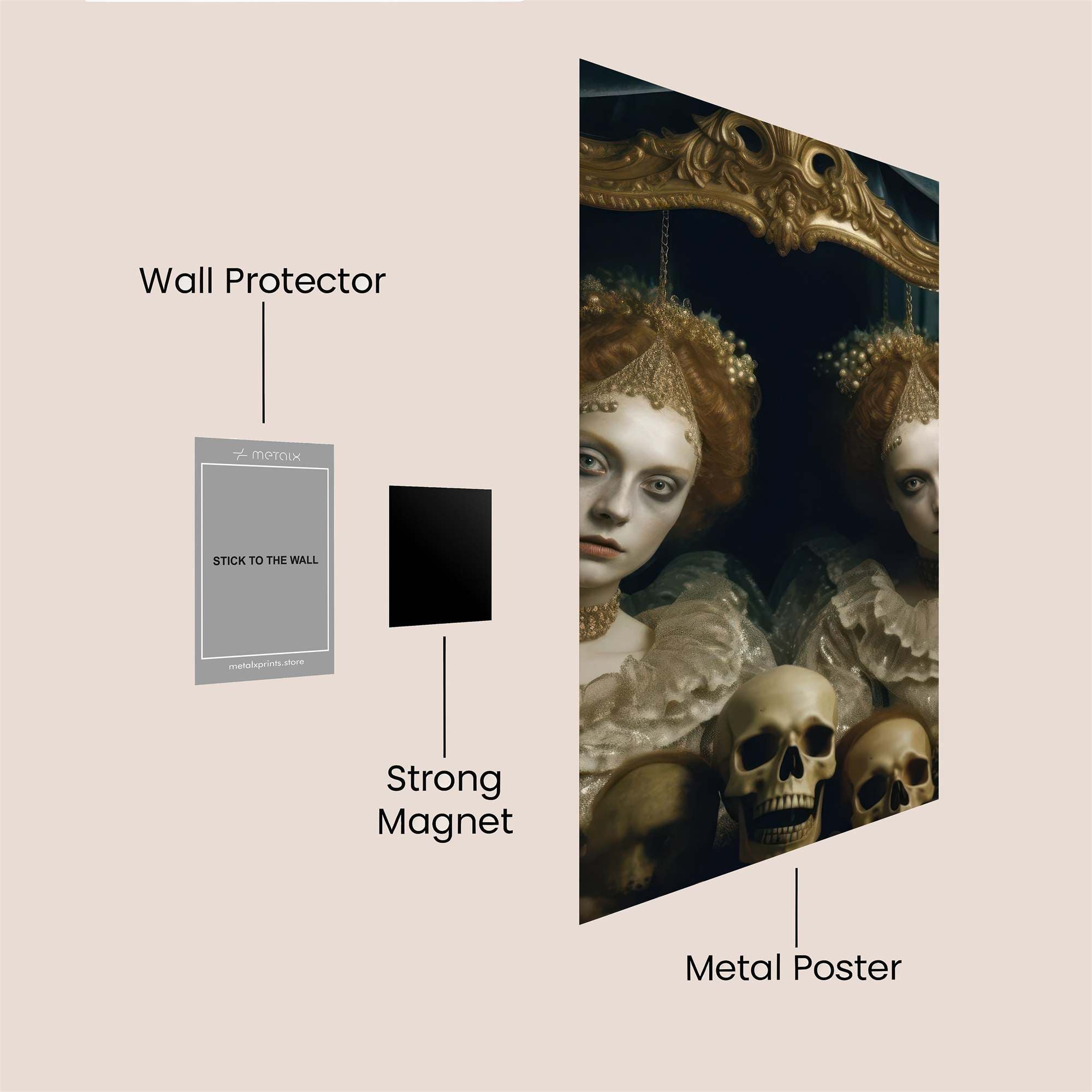 Duchess Duality Safe Wall Magnetic / M