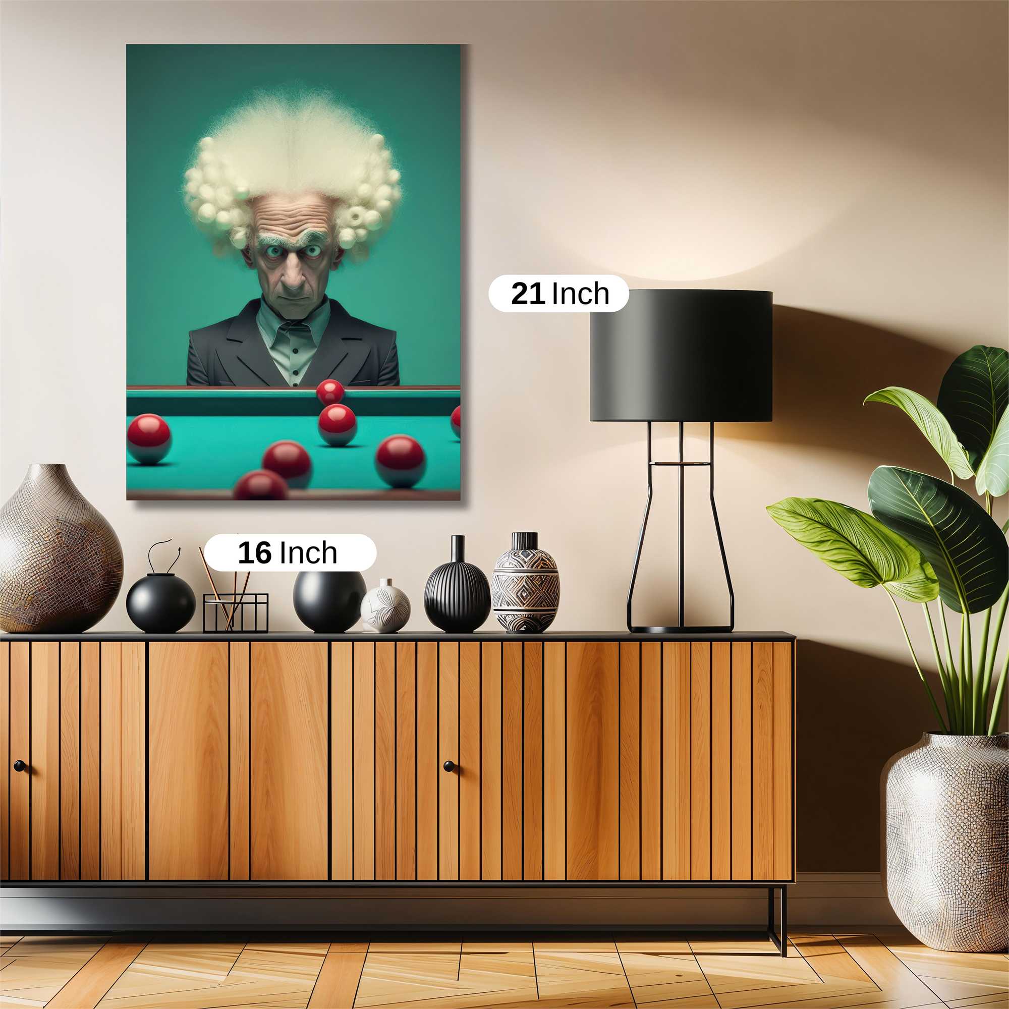 Einstein Eccentric Safe Wall Magnetic / M