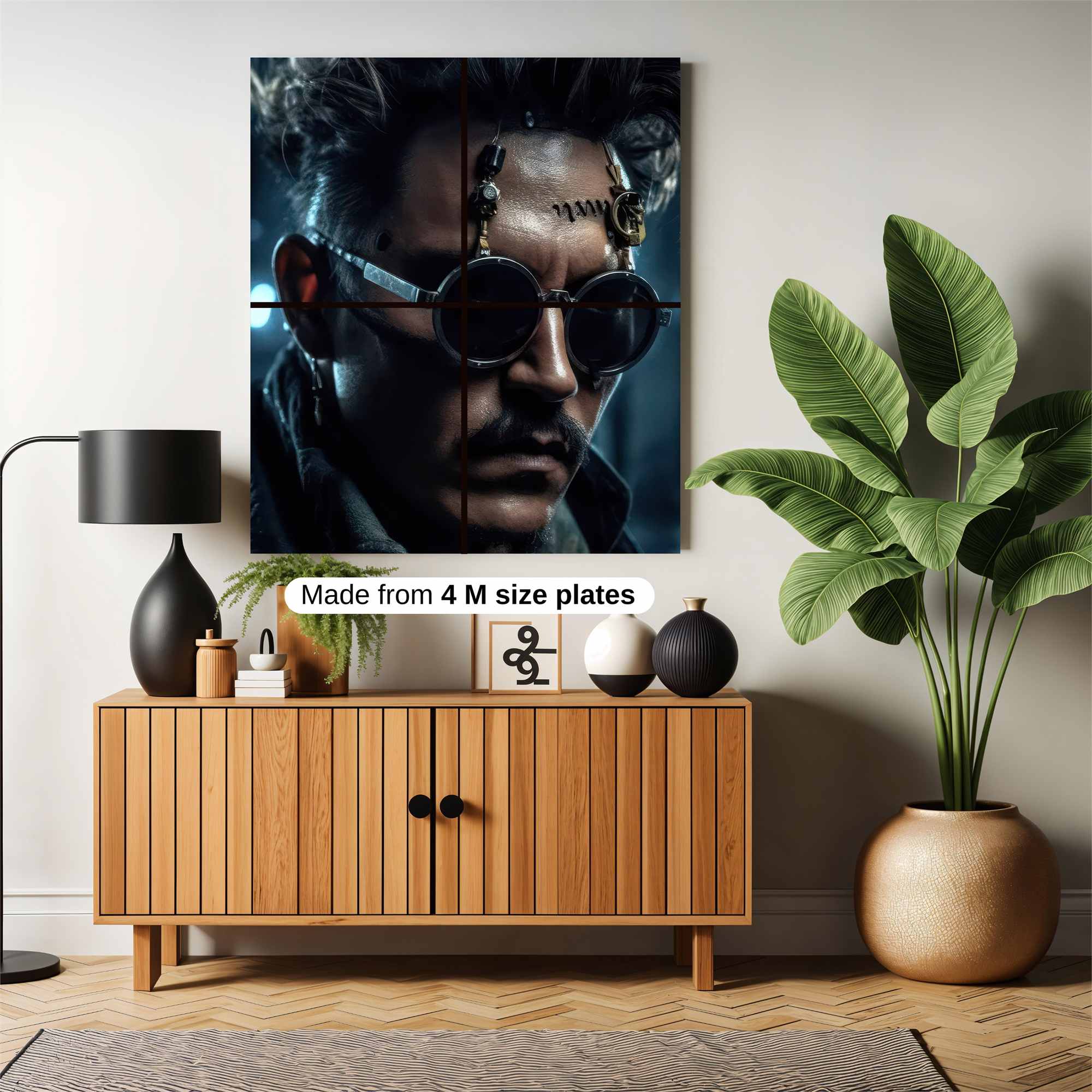 Steampunk Enigma Safe Wall Magnetic / M