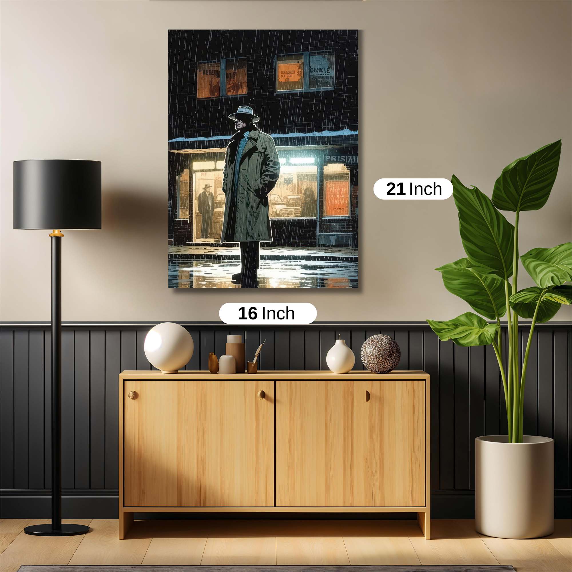 Detective Gloom Safe Wall Magnetic / M