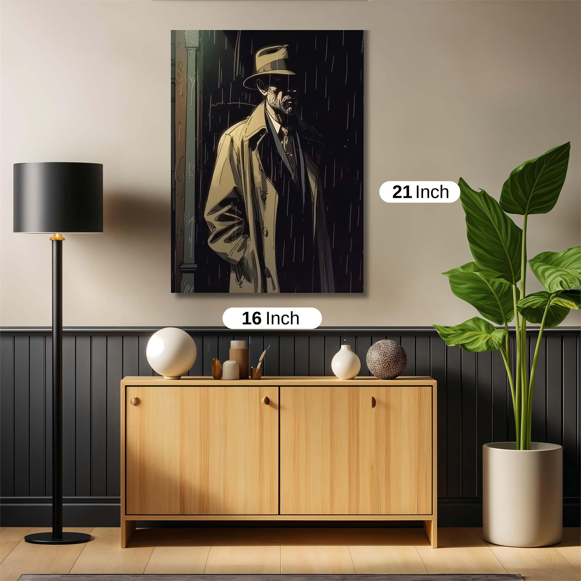 Detective Gloom Safe Wall Magnetic / M