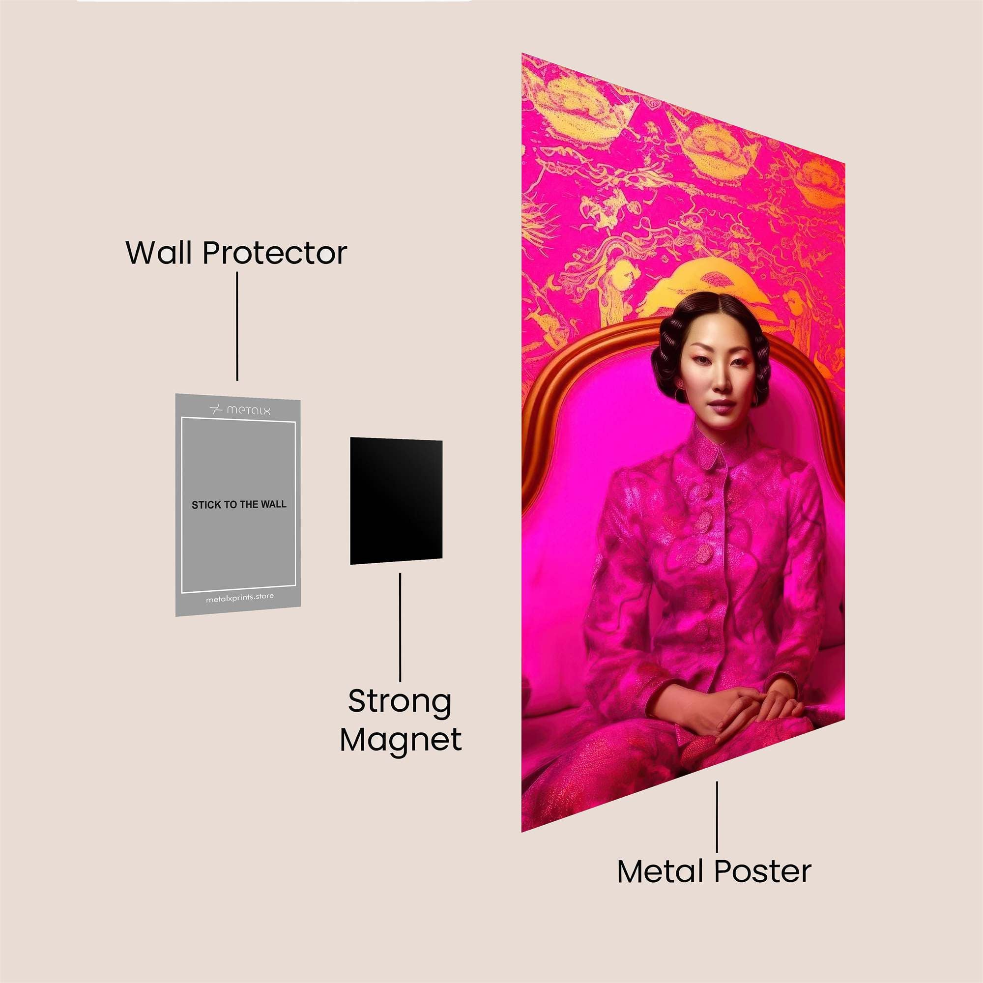 Empress Radiant Safe Wall Magnetic / M