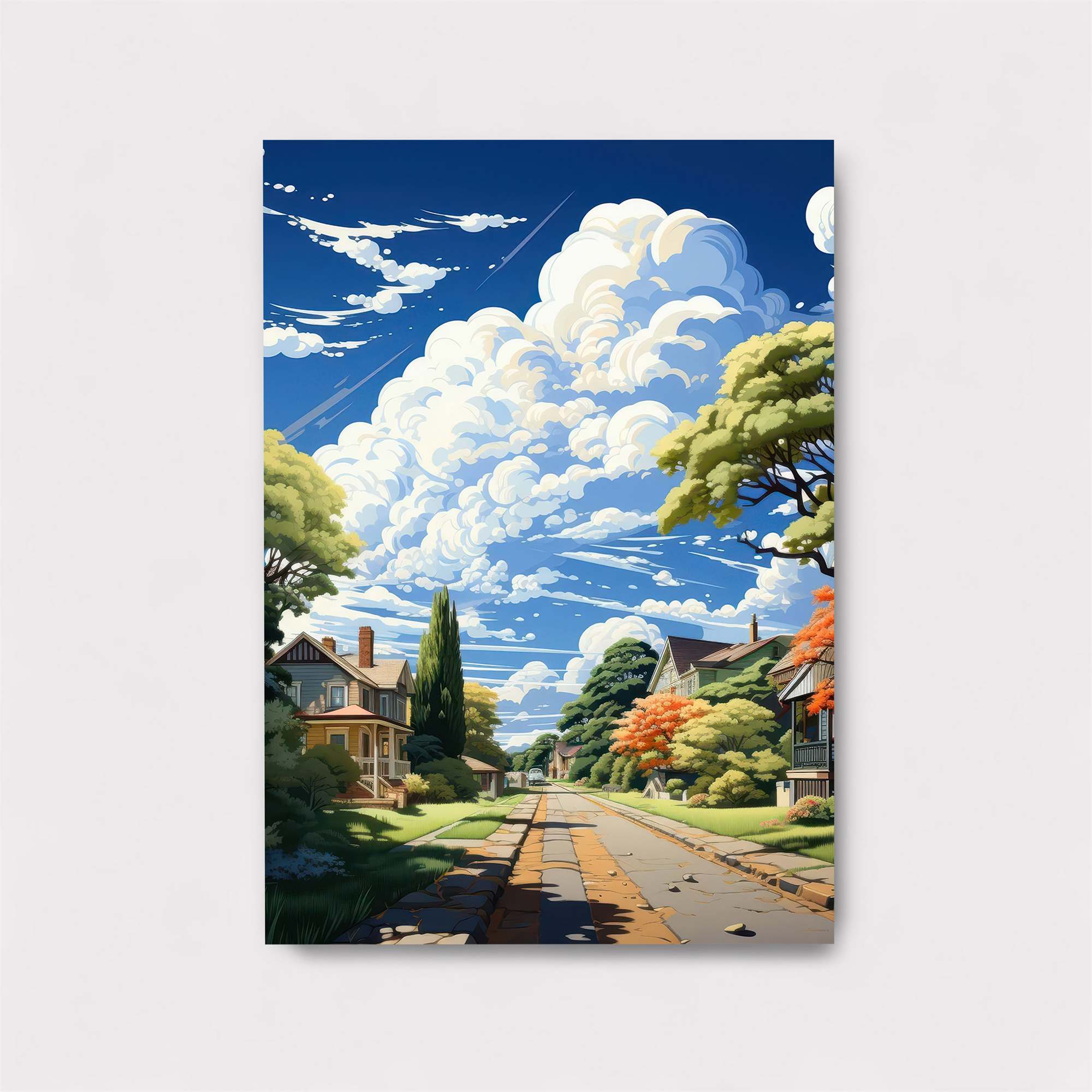 Suburban Serenity Safe Wall Magnetic / M