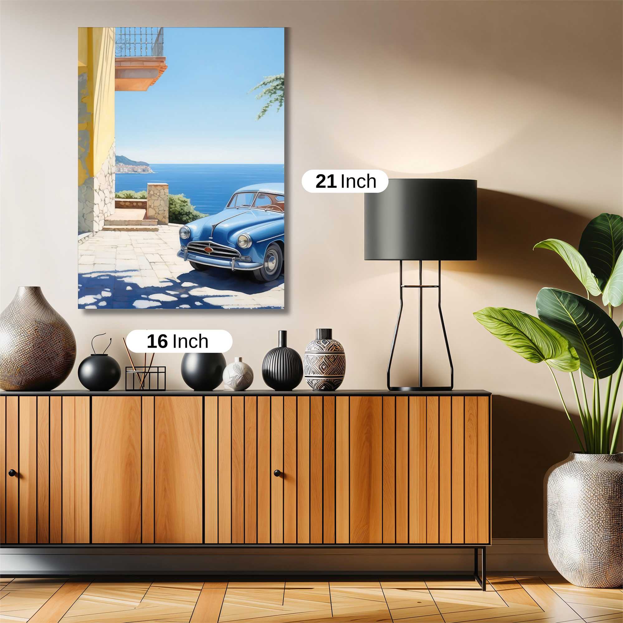 Azure Serenity Safe Wall Magnetic / M