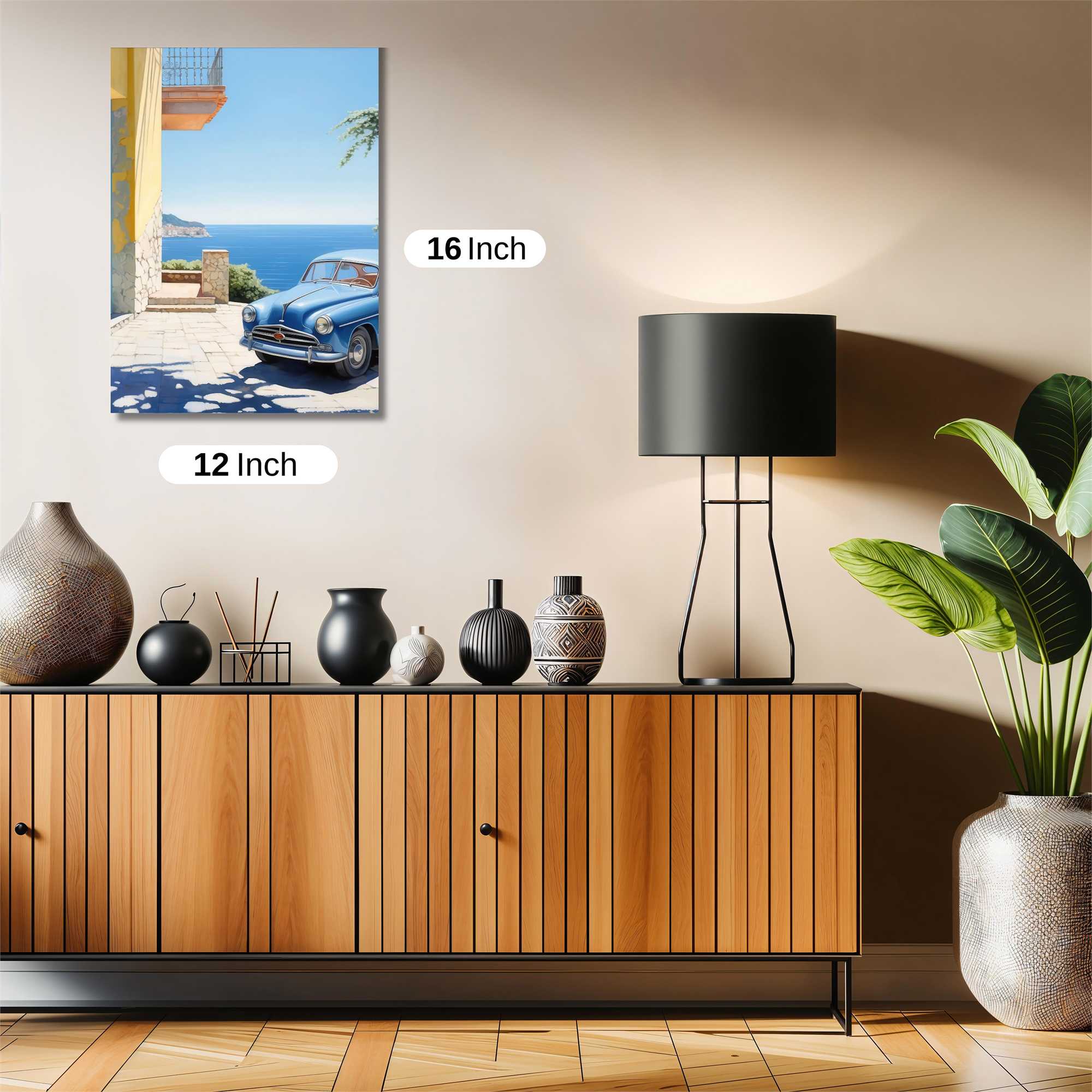 Azure Serenity Safe Wall Magnetic / M