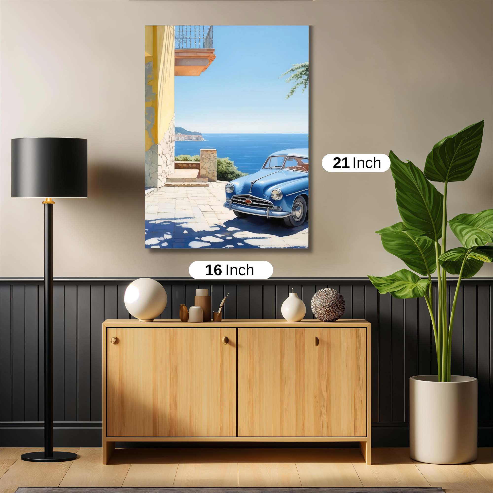 Azure Serenity Safe Wall Magnetic / M