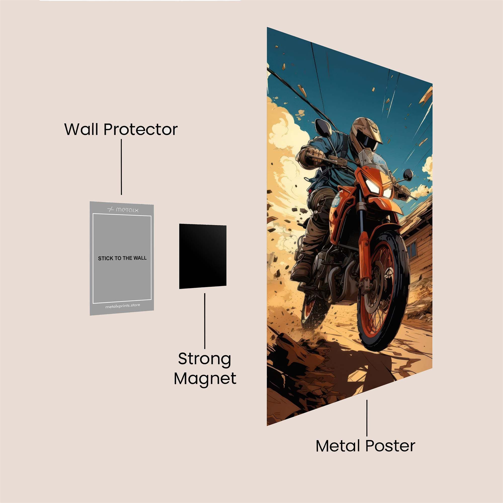 Daredevil Rush Safe Wall Magnetic / M