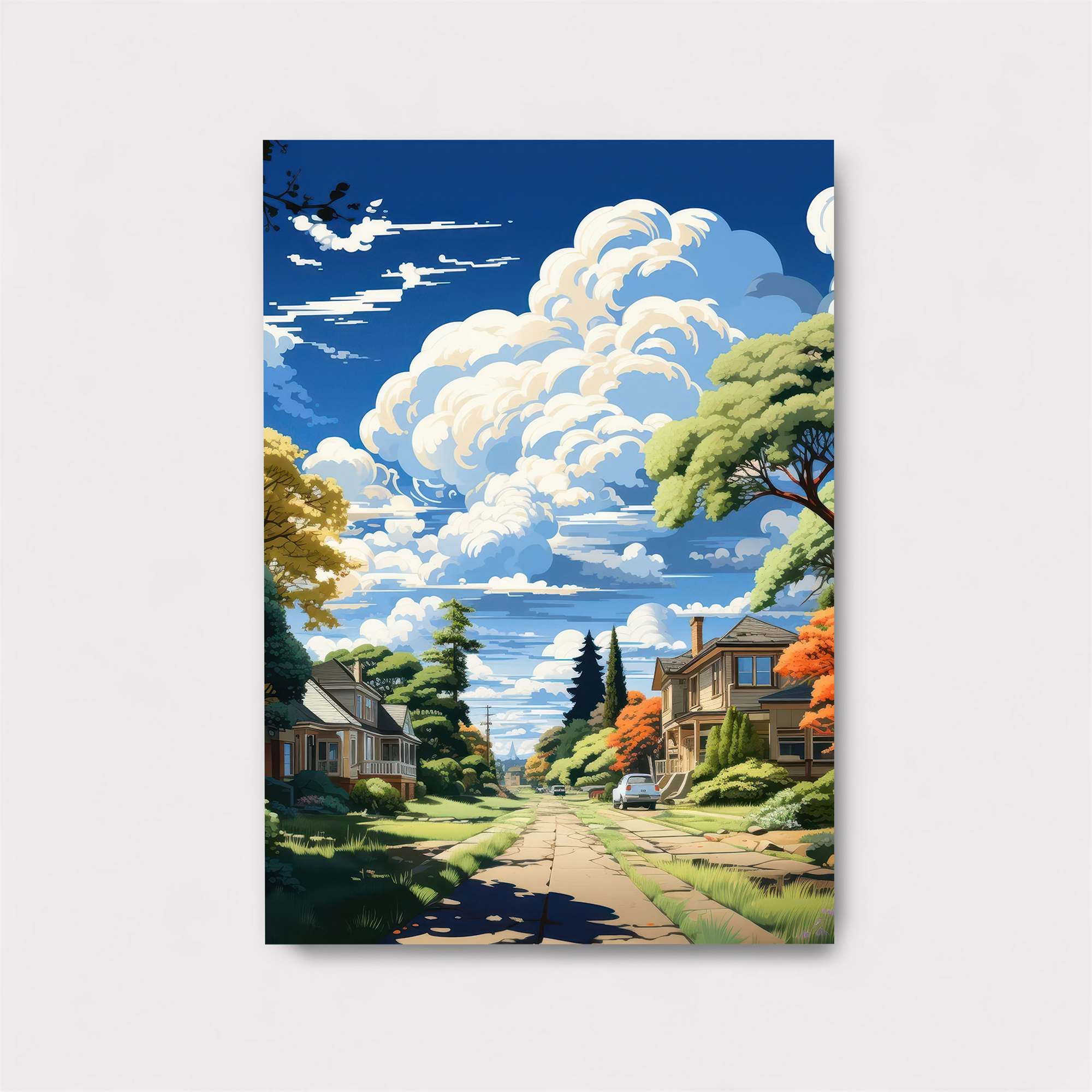 Suburban Serenity Safe Wall Magnetic / M