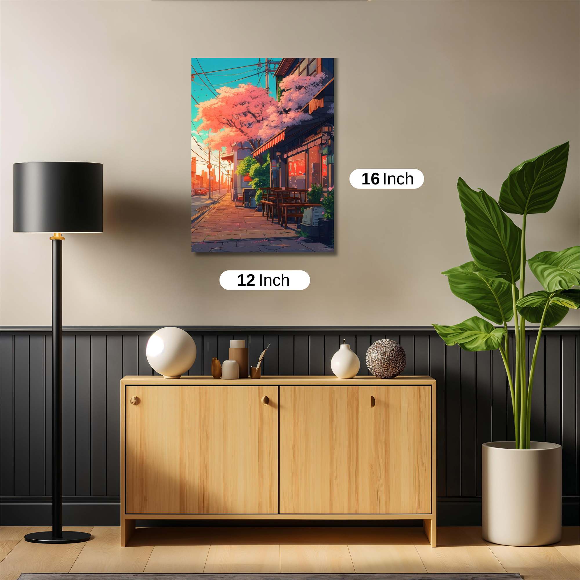 Sakura Serenity Safe Wall Magnetic / M