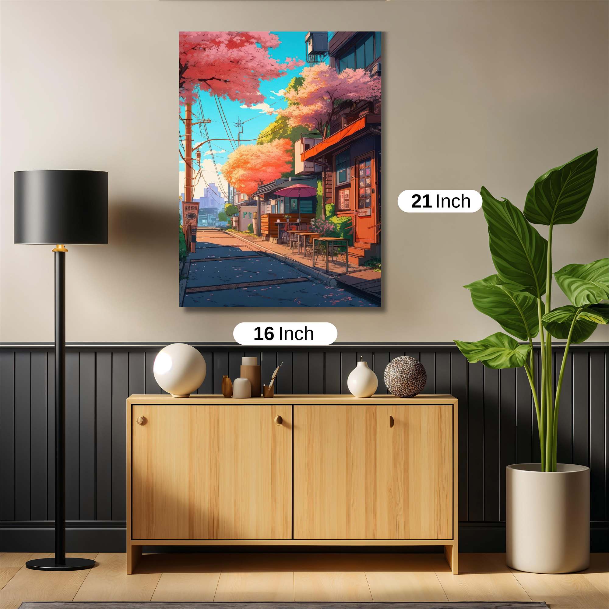 Sakura Serenity Safe Wall Magnetic / M