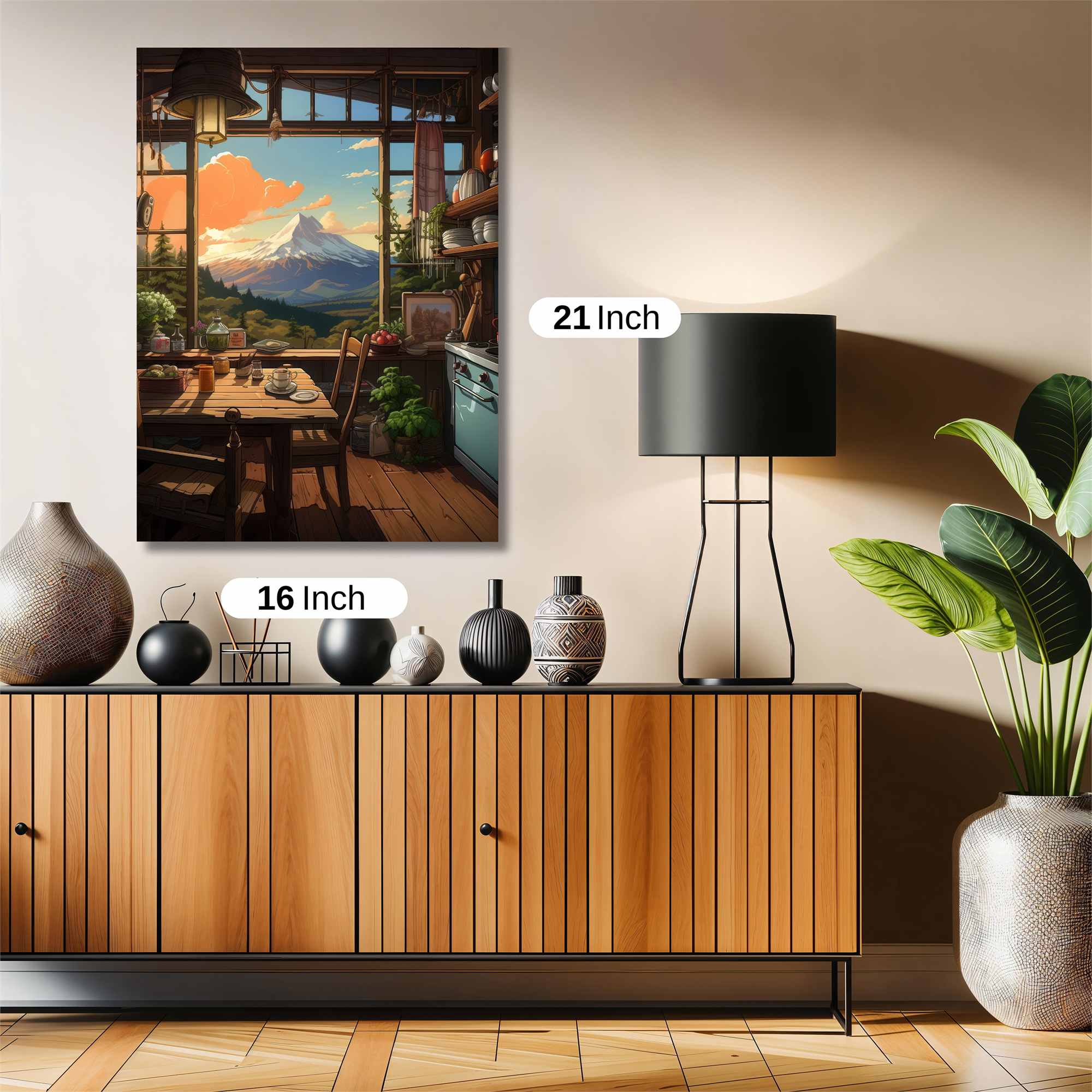 Mountain Serenity Safe Wall Magnetic / M