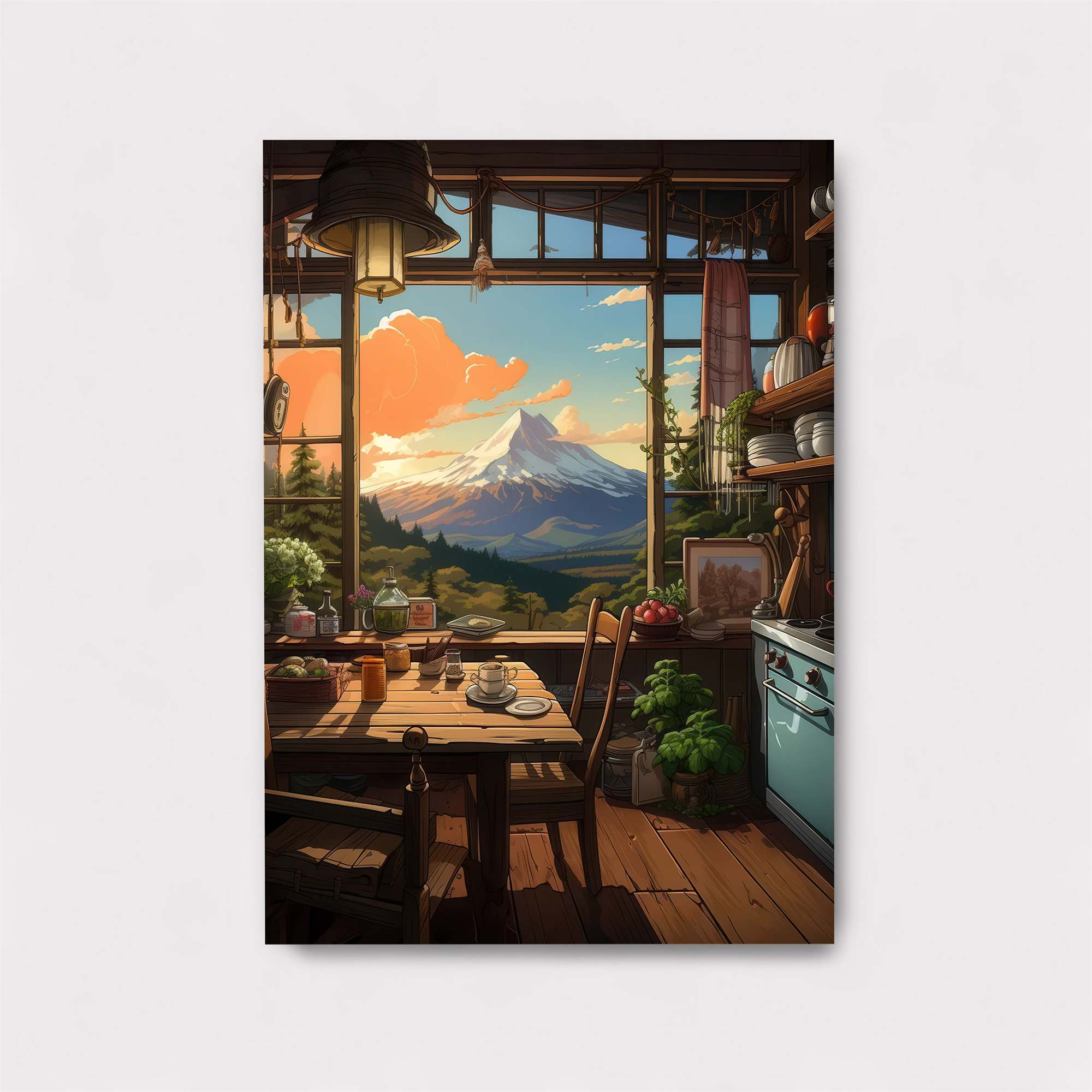 Mountain Serenity Safe Wall Magnetic / M