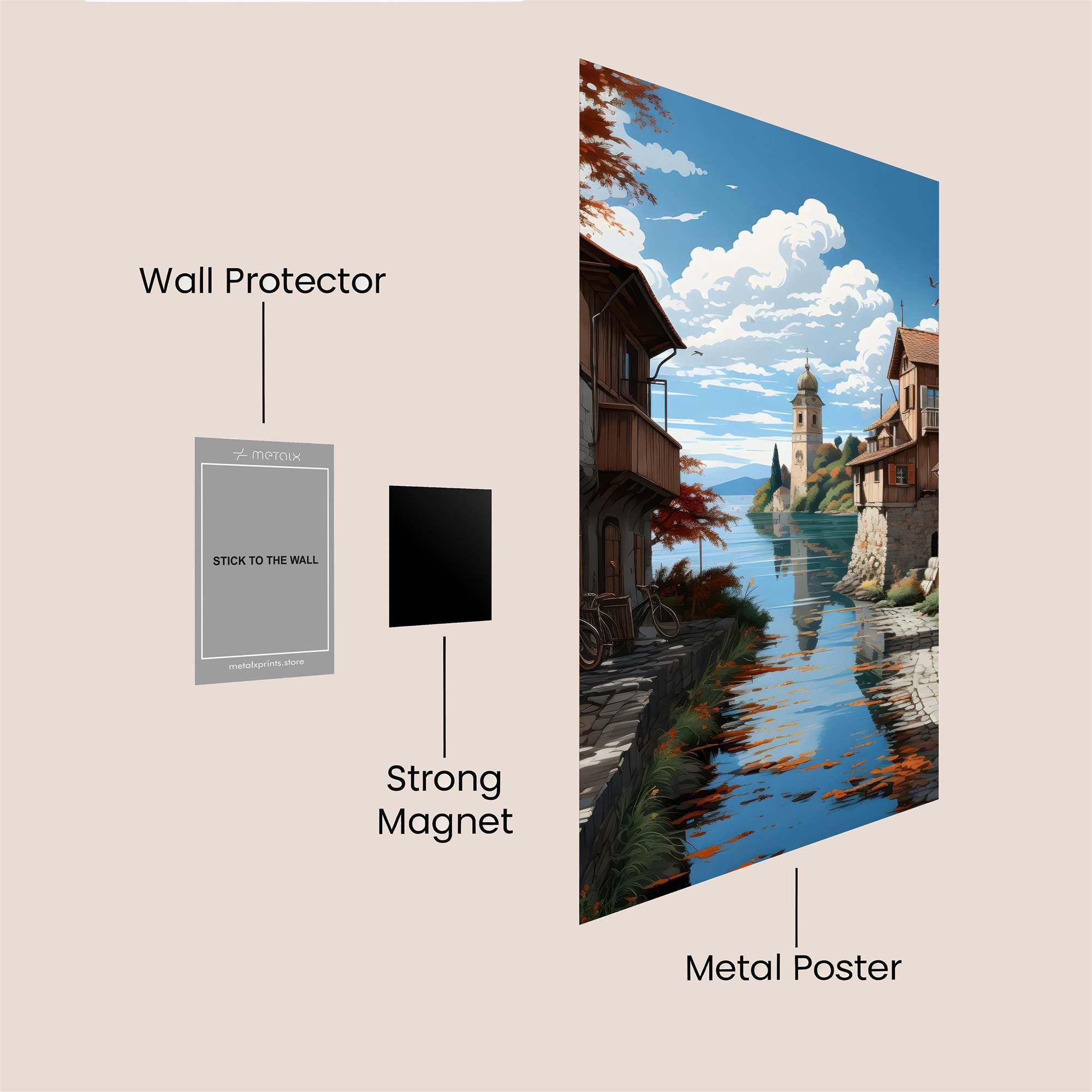 Autumn Serenity Safe Wall Magnetic / M