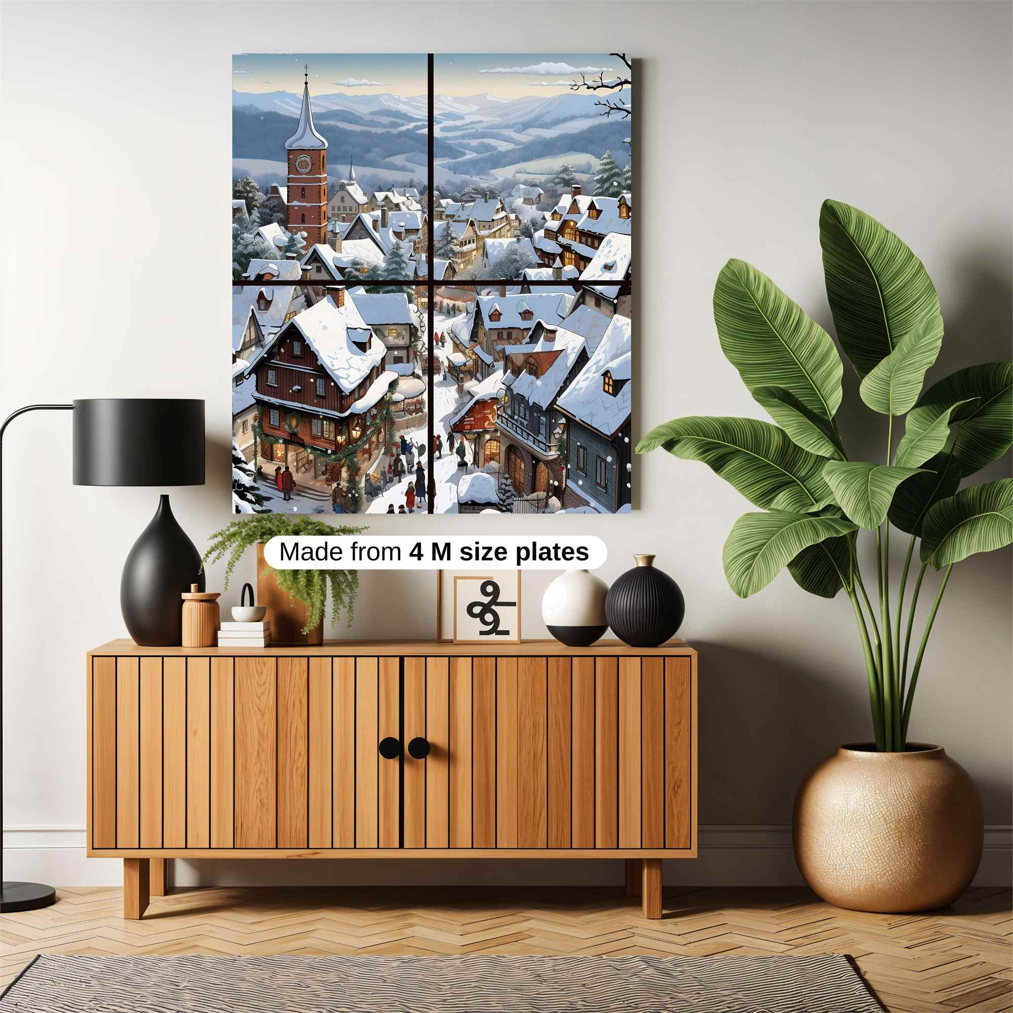 Alpine Bliss Safe Wall Magnetic / M