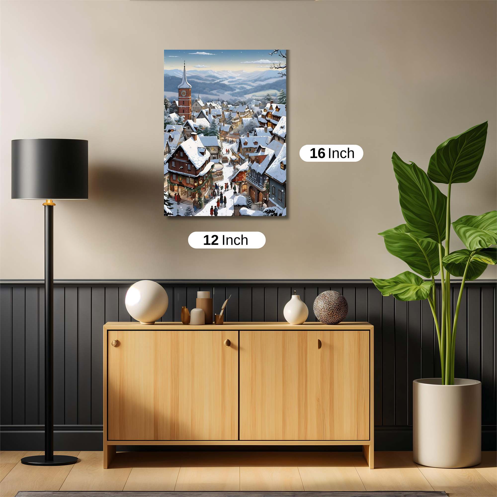 Alpine Bliss Safe Wall Magnetic / M