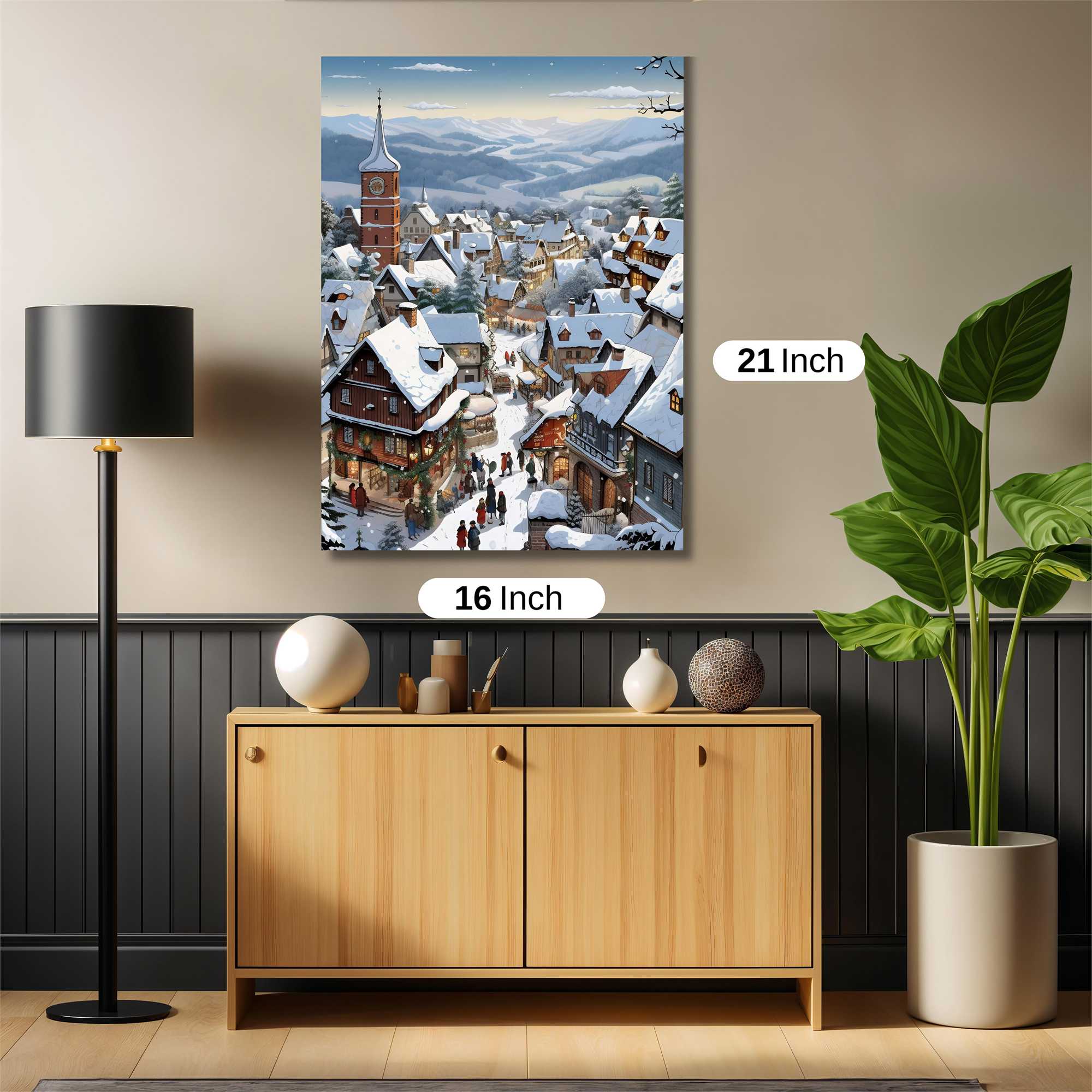 Alpine Bliss Safe Wall Magnetic / M