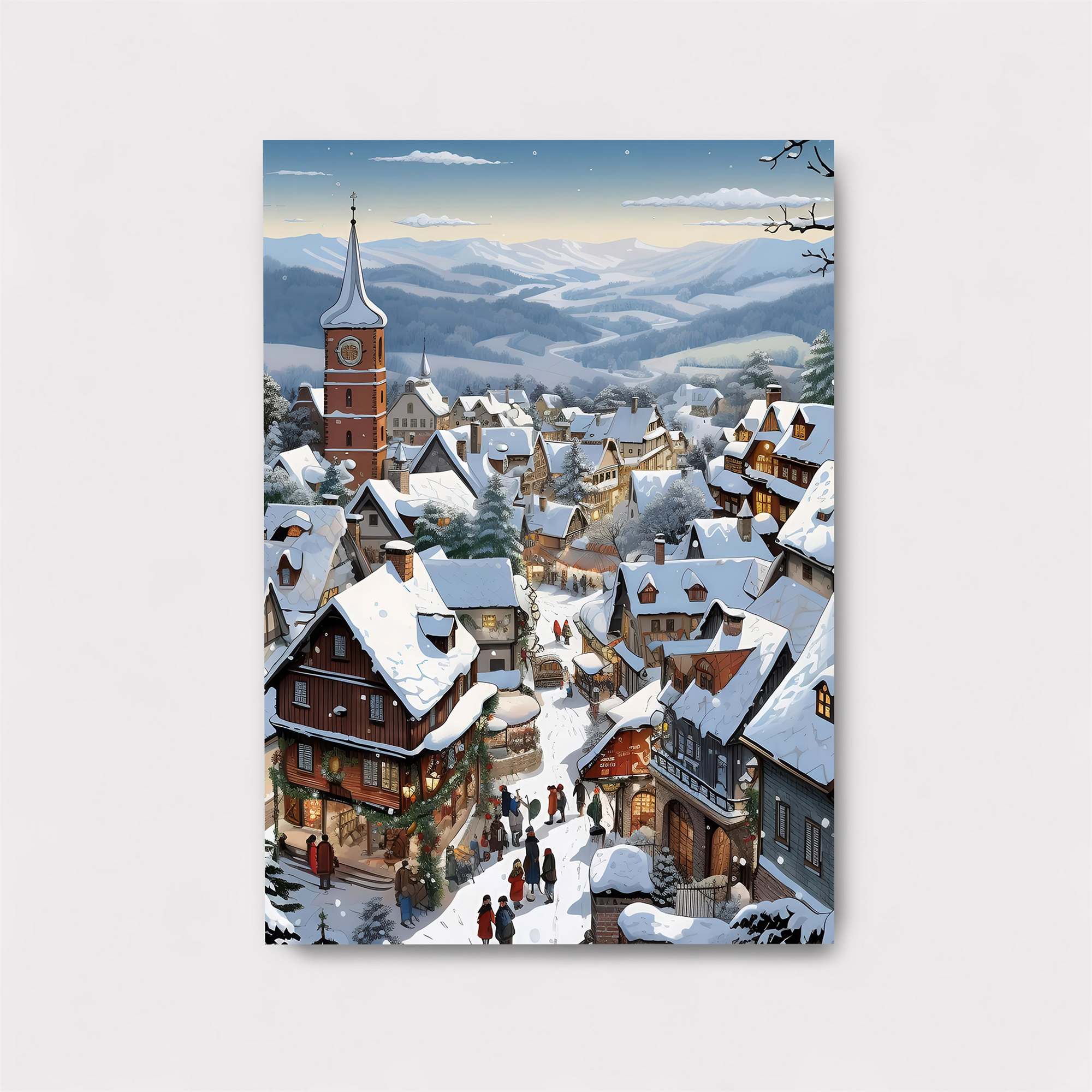 Alpine Bliss Safe Wall Magnetic / M