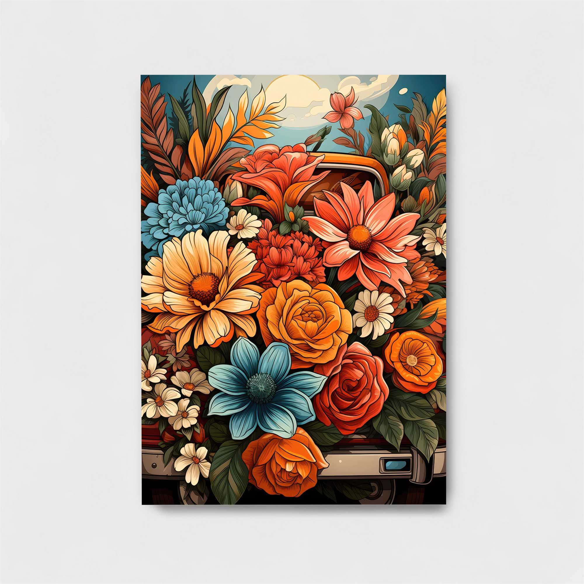 Floral Bliss Safe Wall Magnetic / M