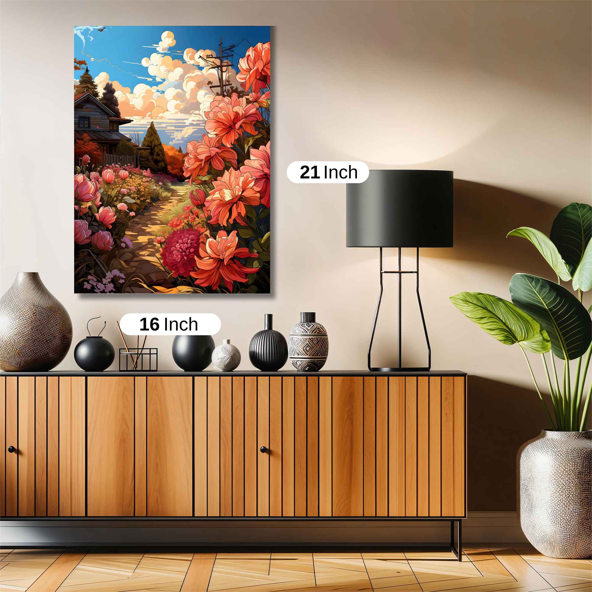 Cottage Serenity Safe Wall Magnetic / M