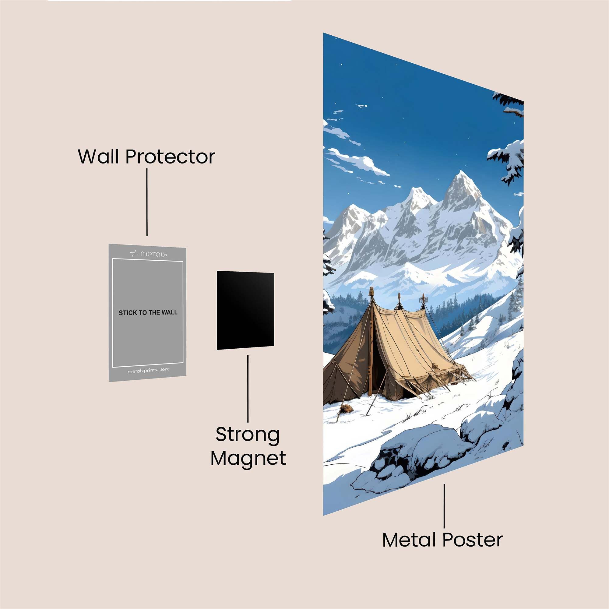 Everest Serenity Safe Wall Magnetic / M