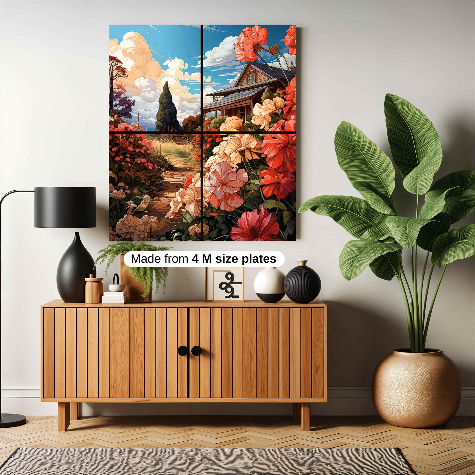 Cottage Bliss Safe Wall Magnetic / M