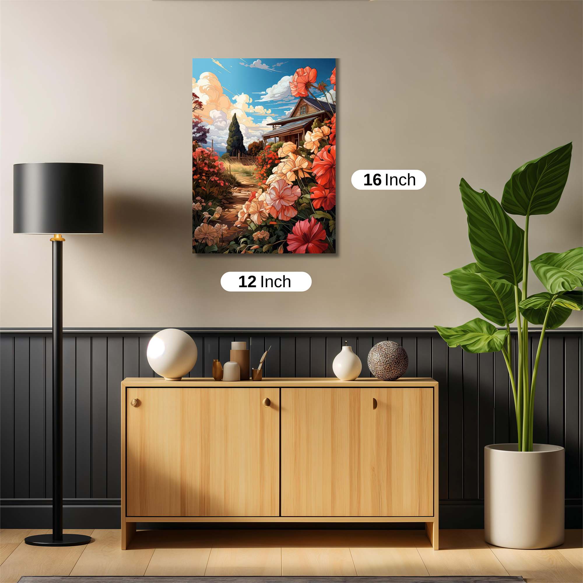 Cottage Bliss Safe Wall Magnetic / M