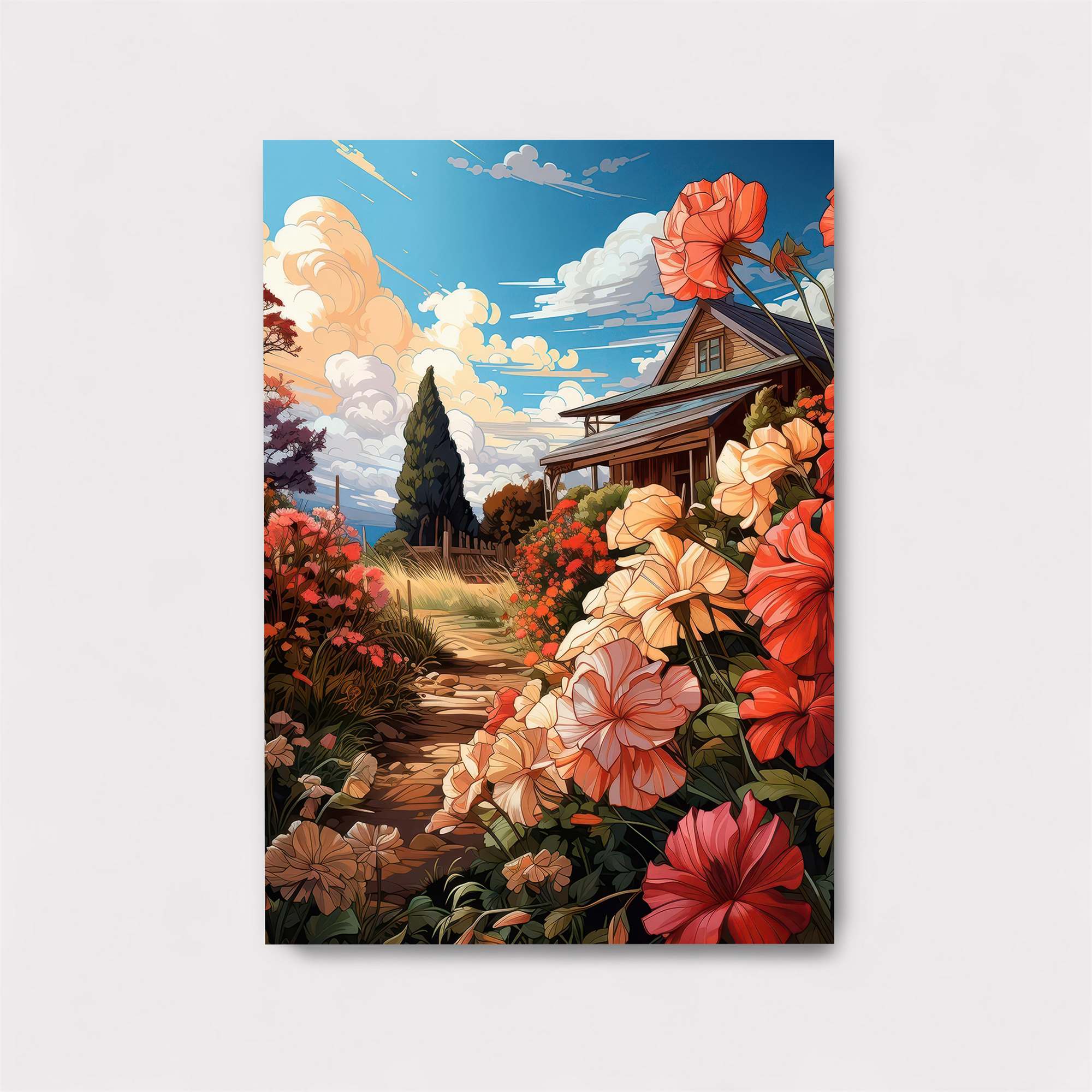 Cottage Bliss Safe Wall Magnetic / M