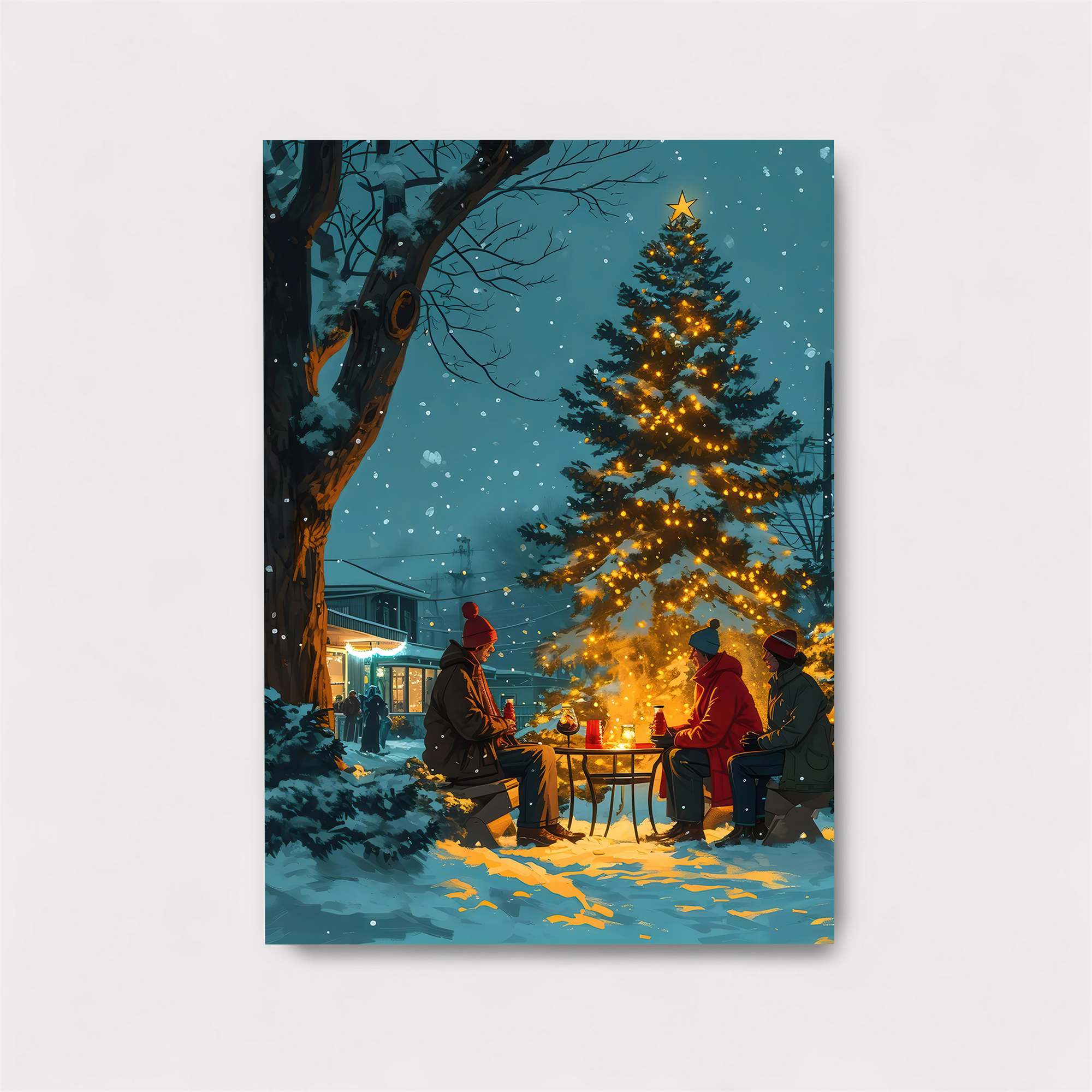 Christmas Serenity Safe Wall Magnetic / M