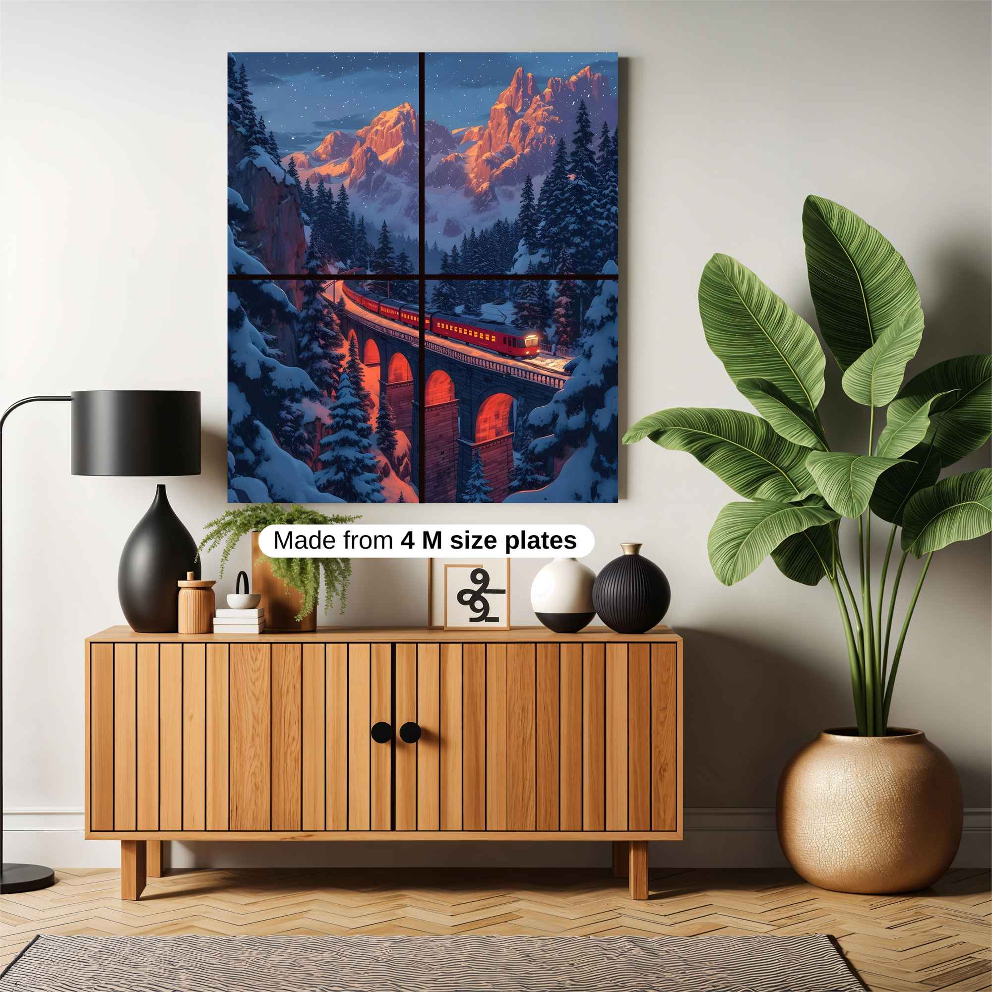 Alpine Enchantment Safe Wall Magnetic / M