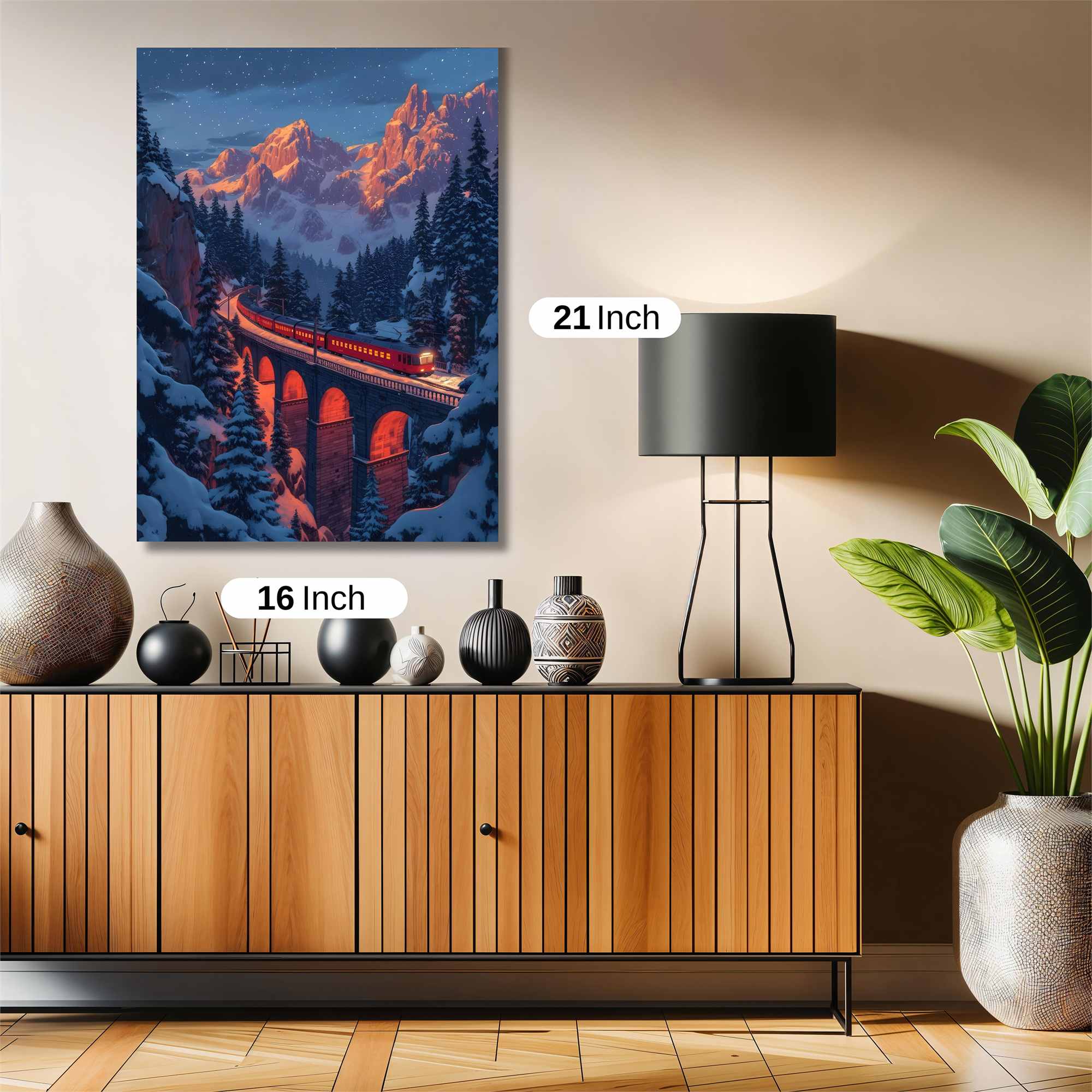 Alpine Enchantment Safe Wall Magnetic / M