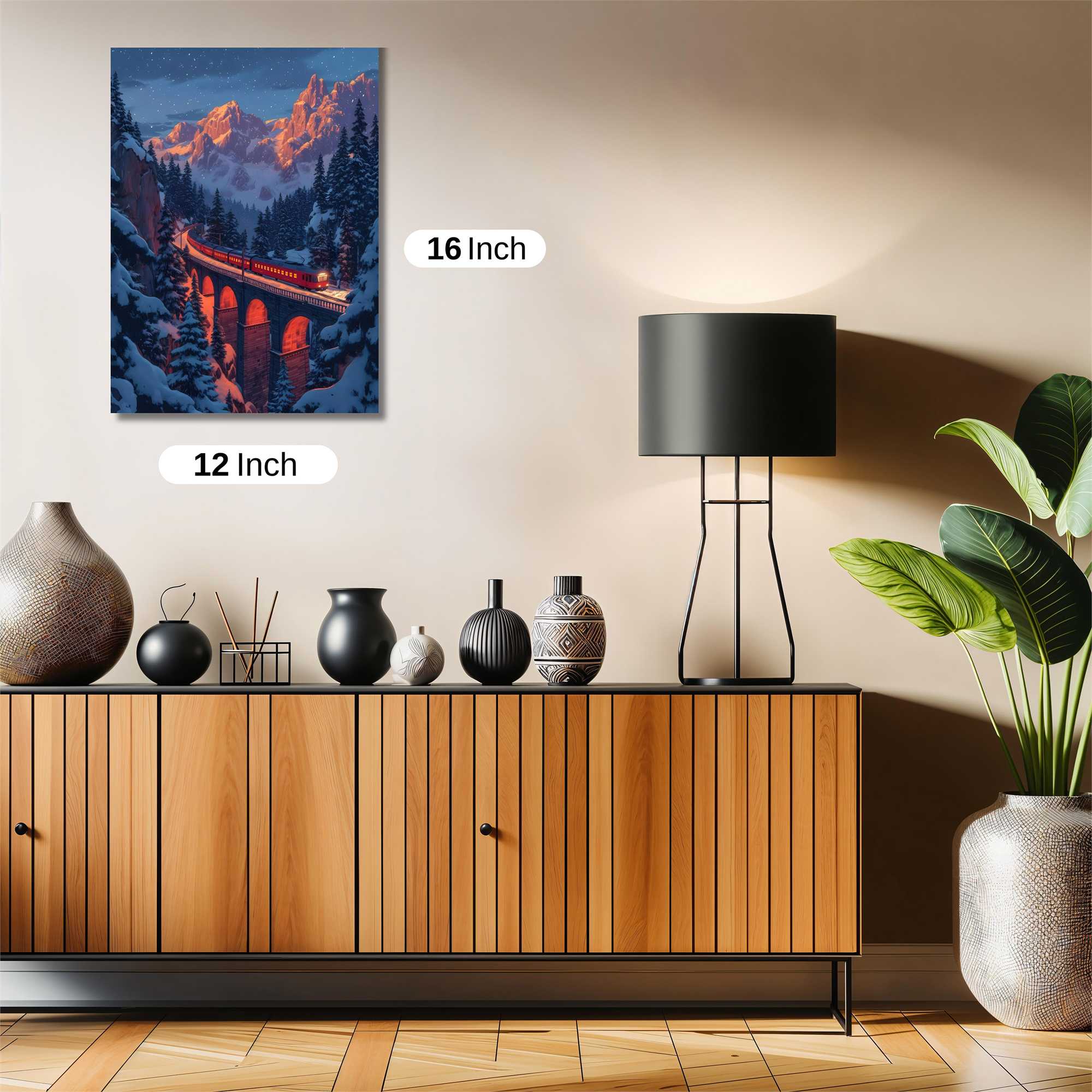 Alpine Enchantment Safe Wall Magnetic / M