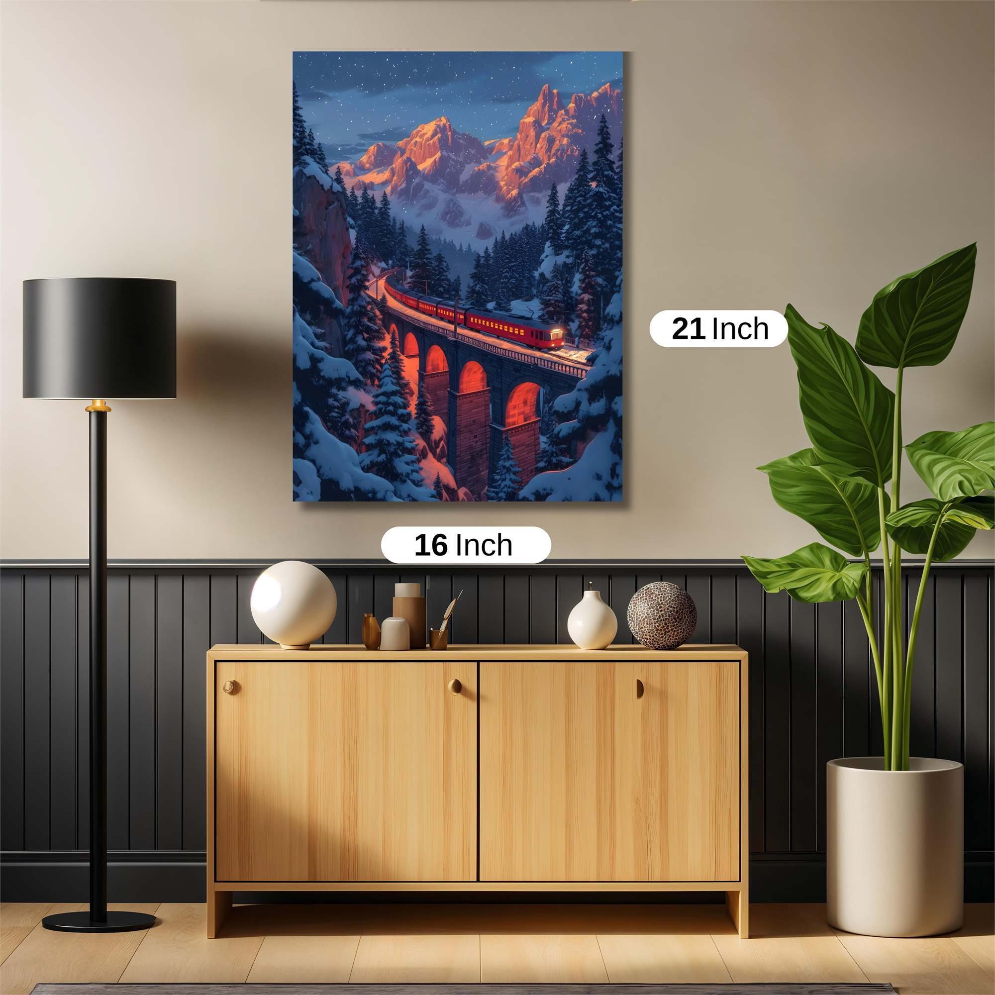 Alpine Enchantment Safe Wall Magnetic / M