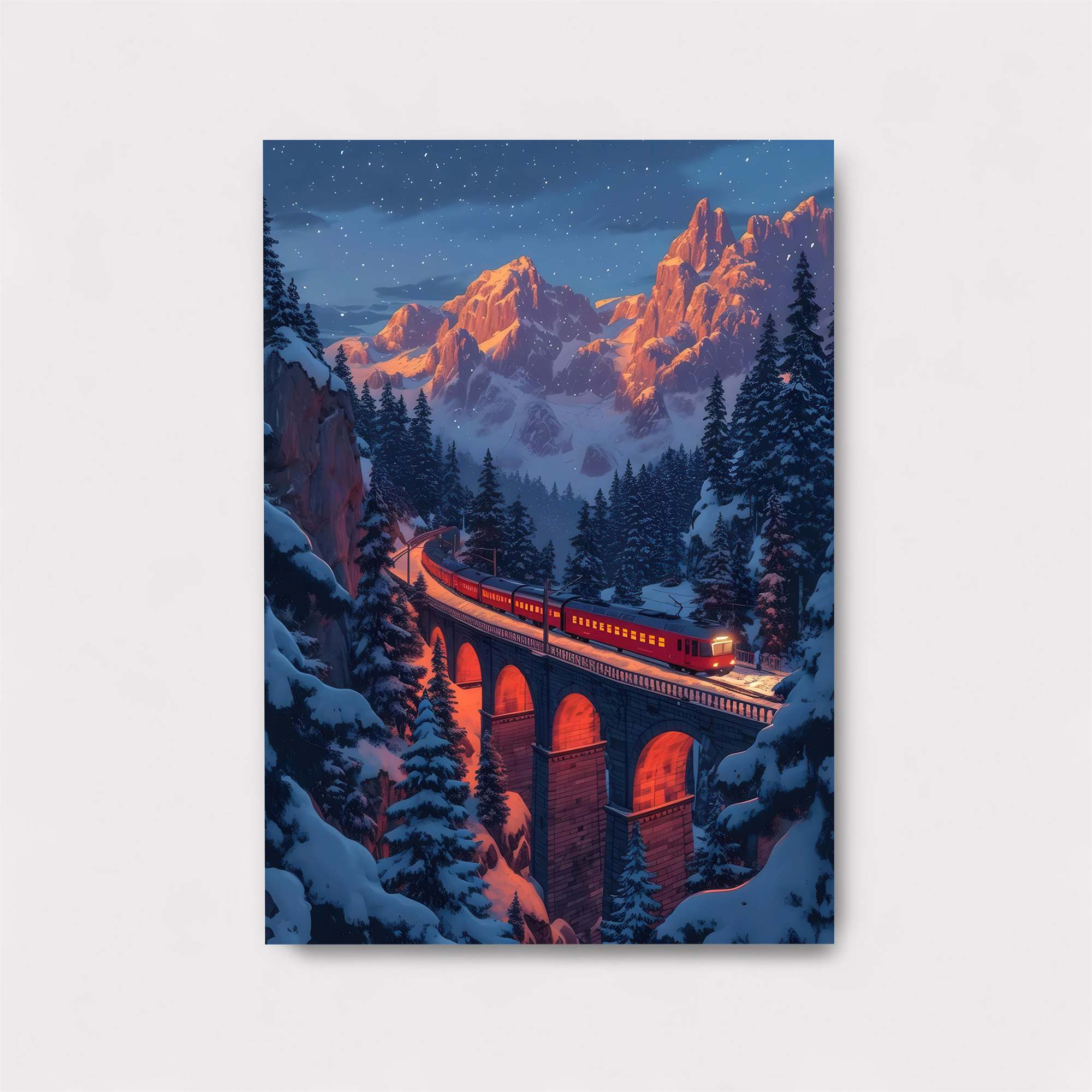 Alpine Enchantment Safe Wall Magnetic / M