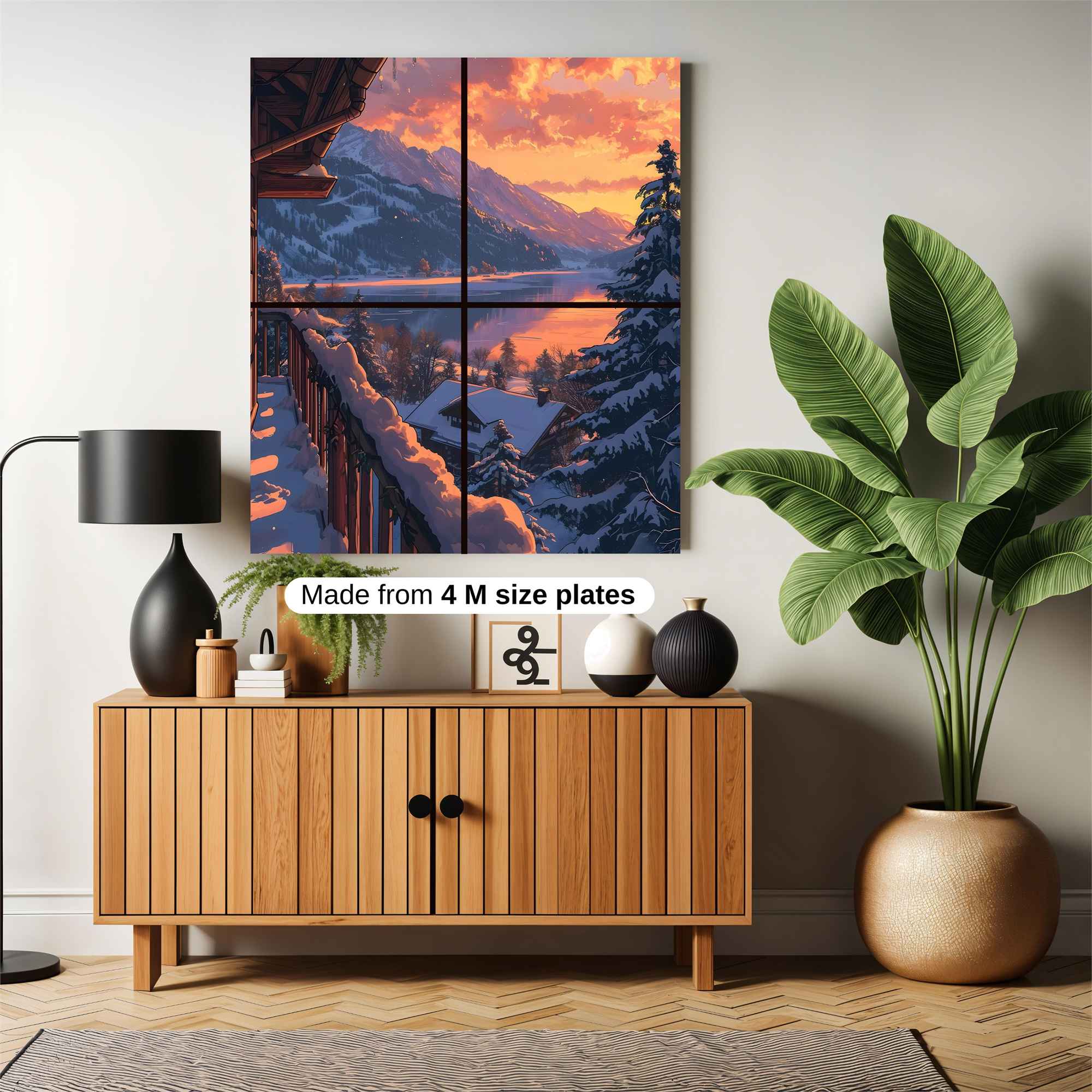 Alpine Serenity Safe Wall Magnetic / M