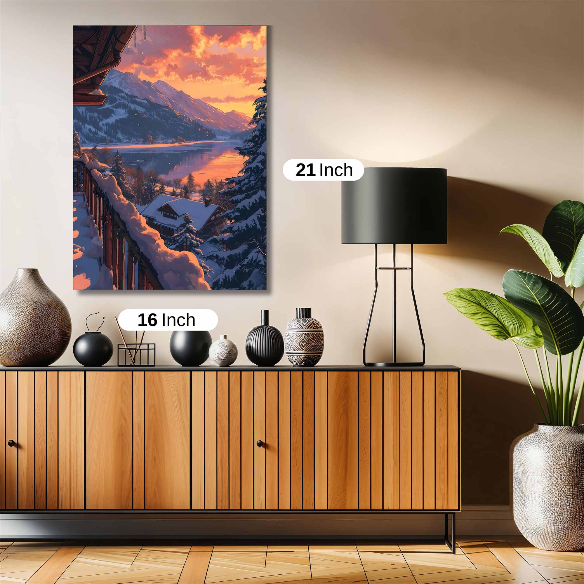 Alpine Serenity Safe Wall Magnetic / M
