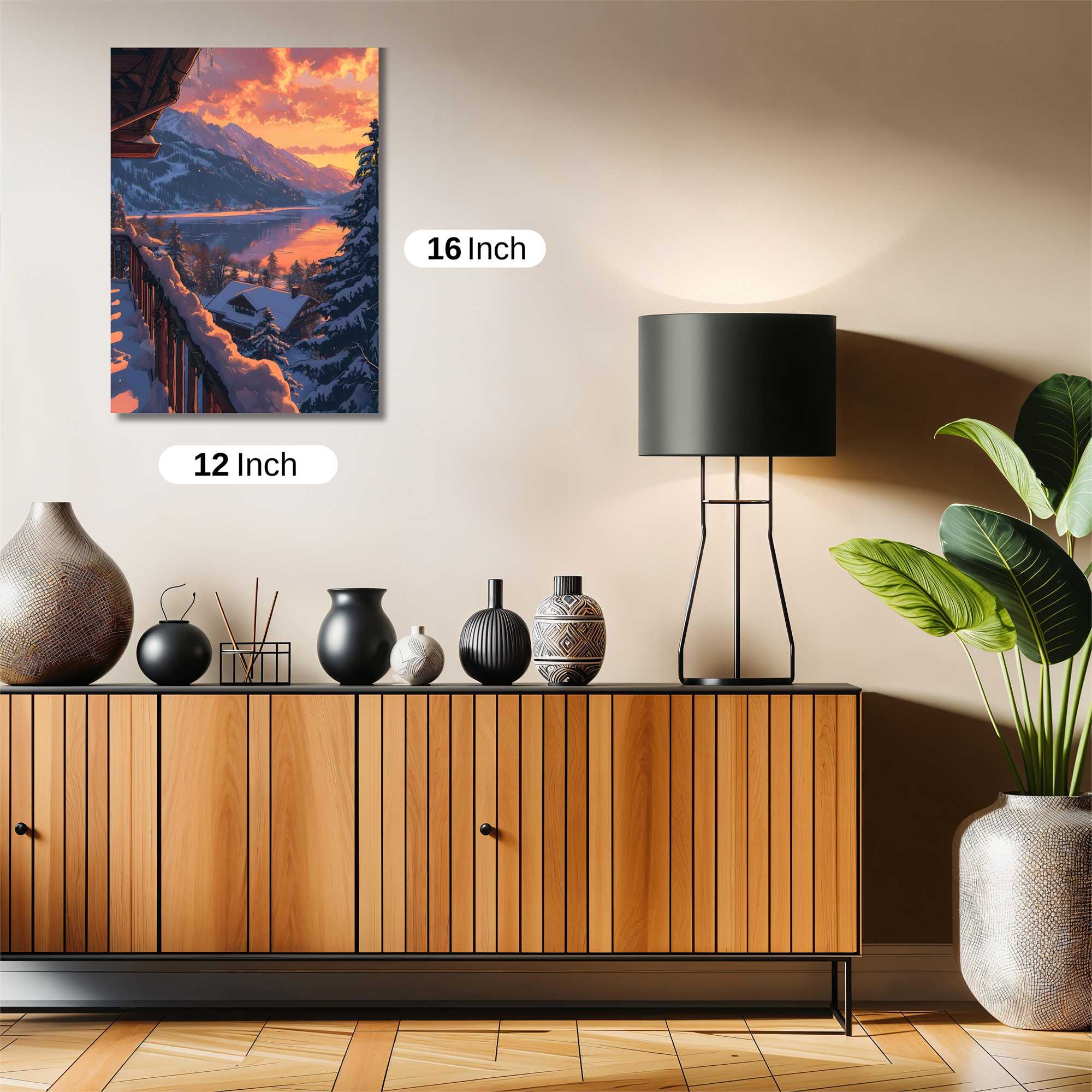Alpine Serenity Safe Wall Magnetic / M