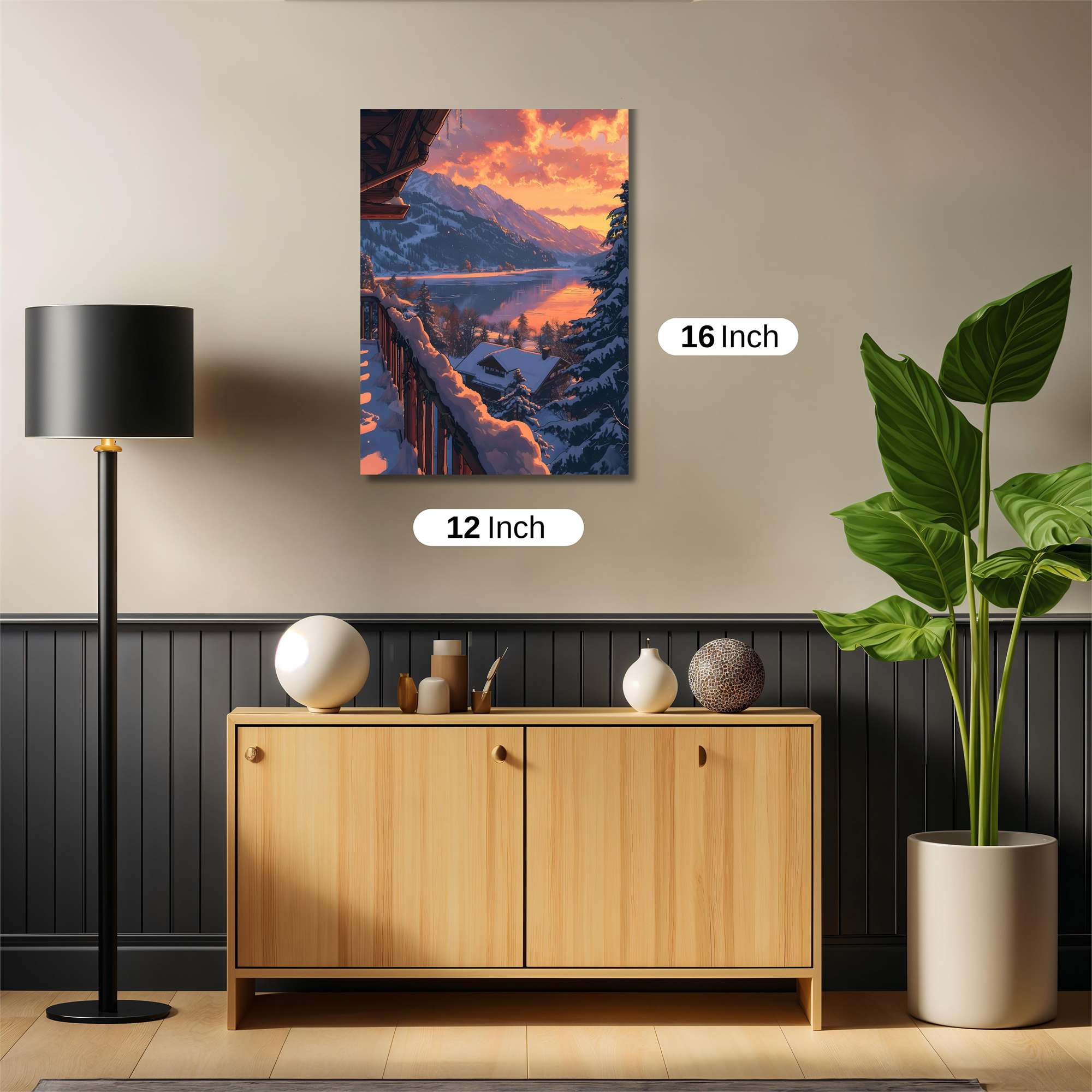 Alpine Serenity Safe Wall Magnetic / M